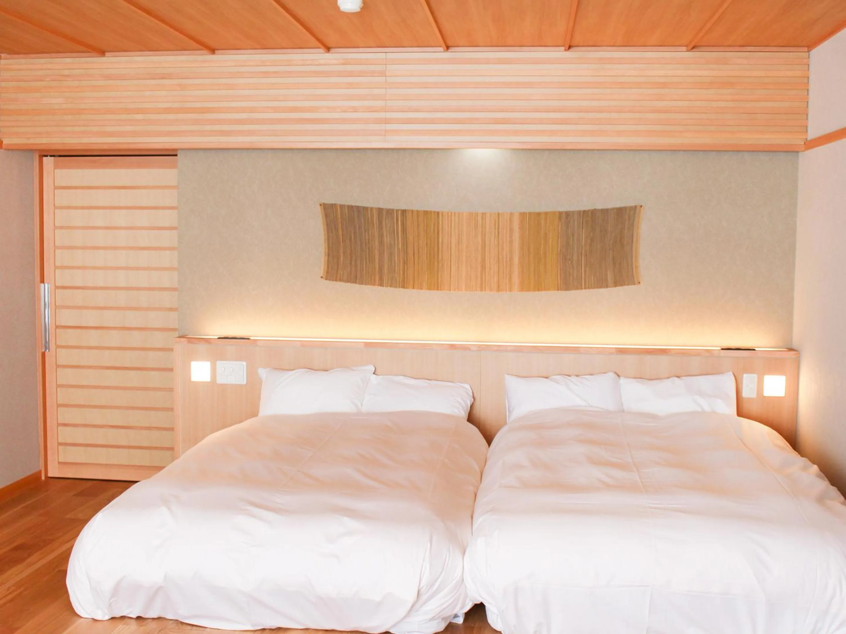 Bedroom, Bed in Keiryuso Siorie