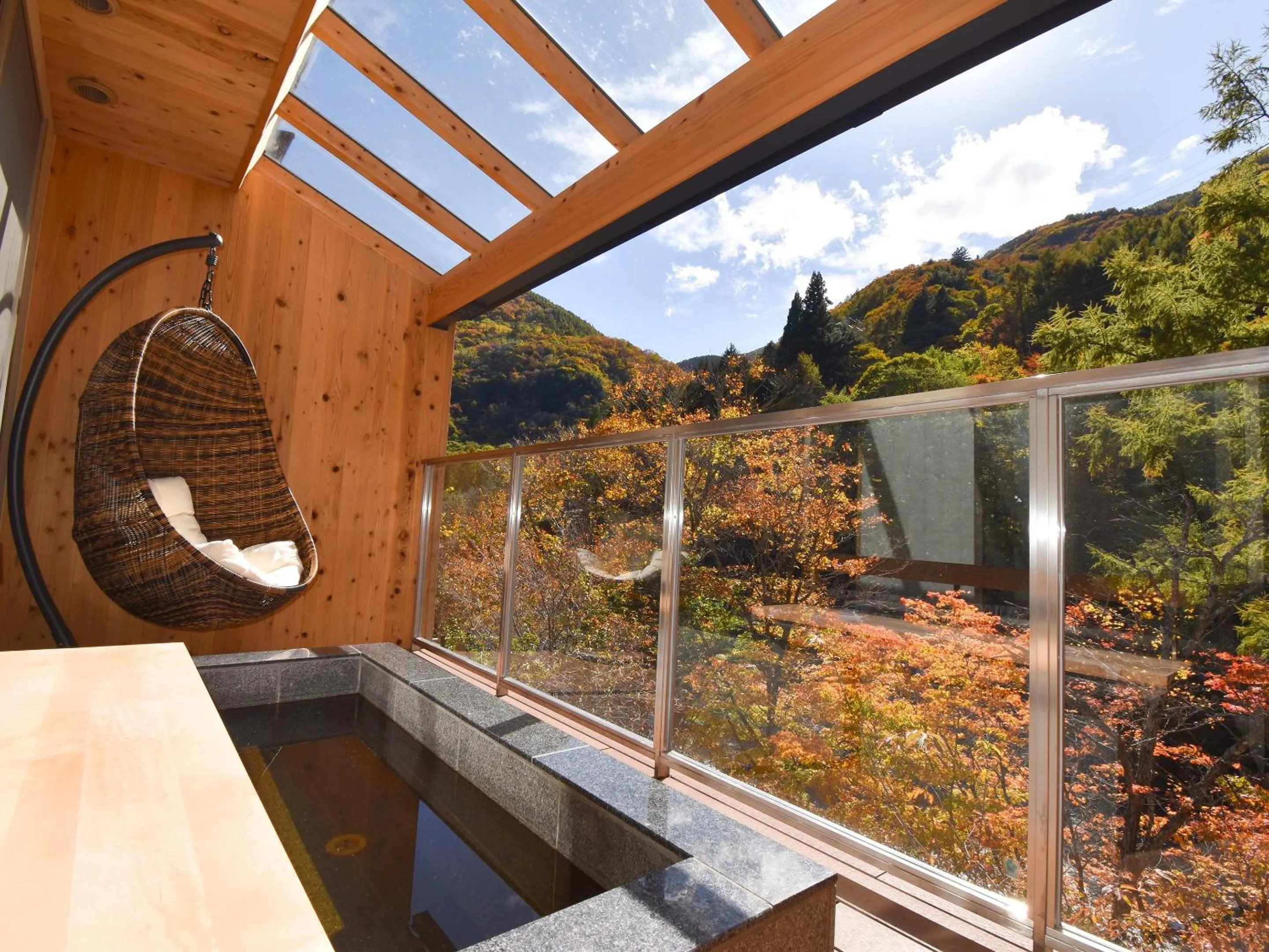 Hot Spring Bath in Keiryuso Siorie
