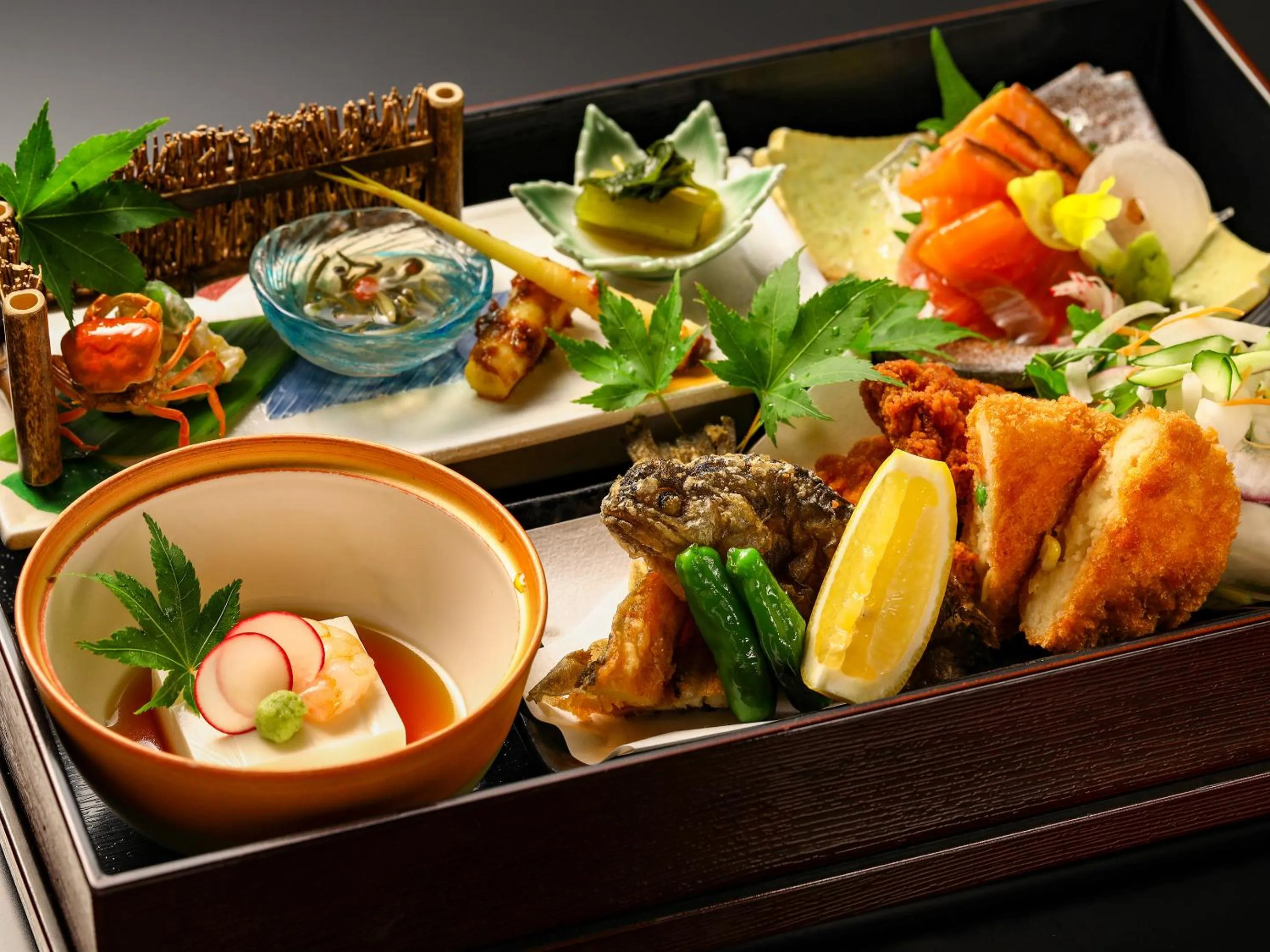 Food close-up in Keiryuso Siorie