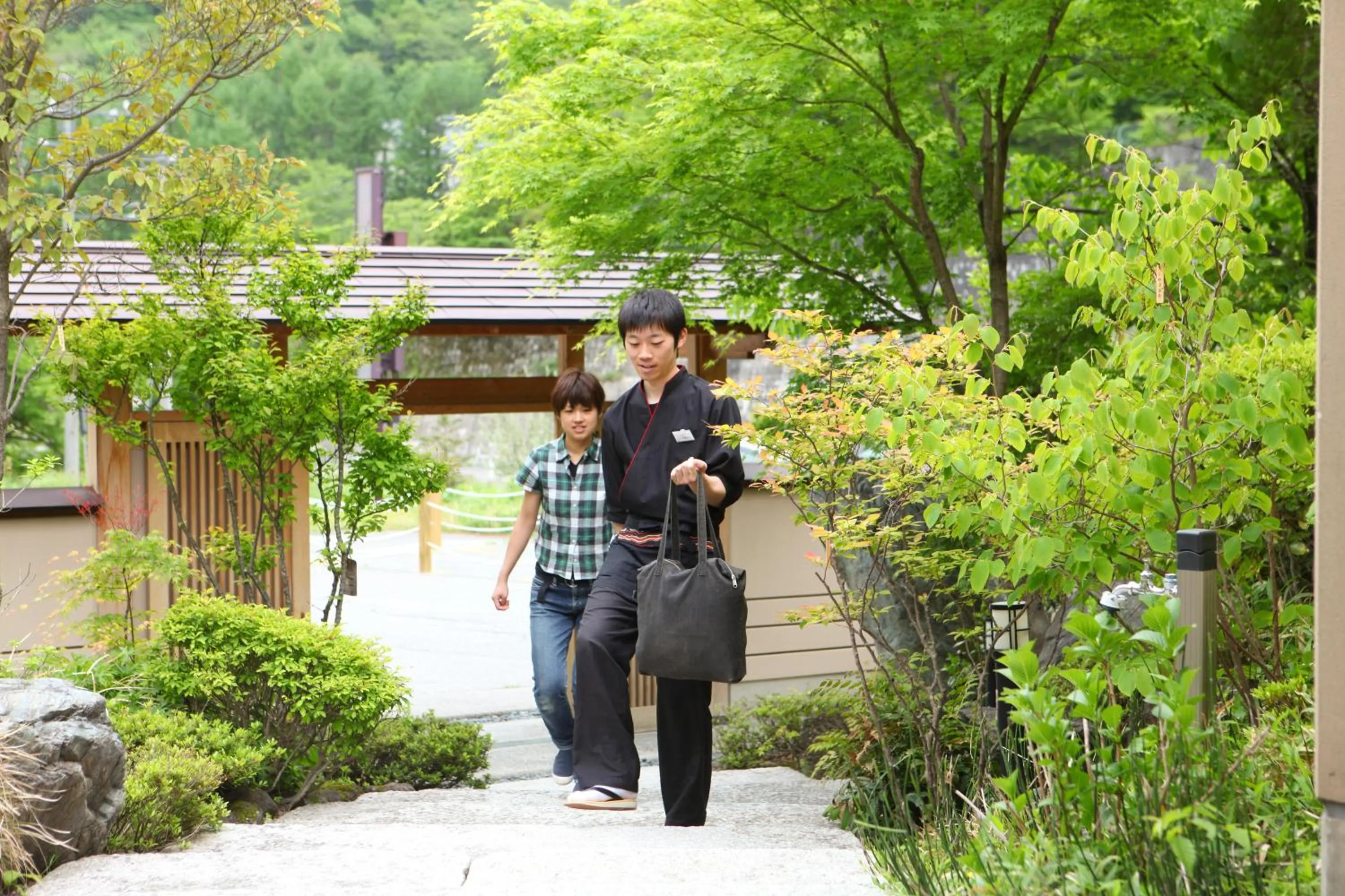 People in Keiryuso Siorie