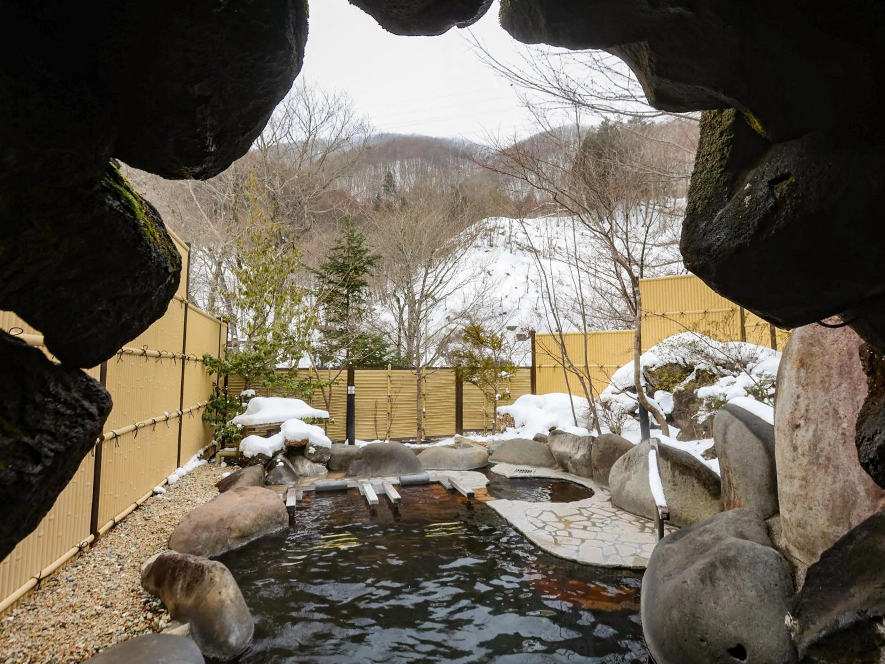 Open Air Bath in Keiryuso Siorie