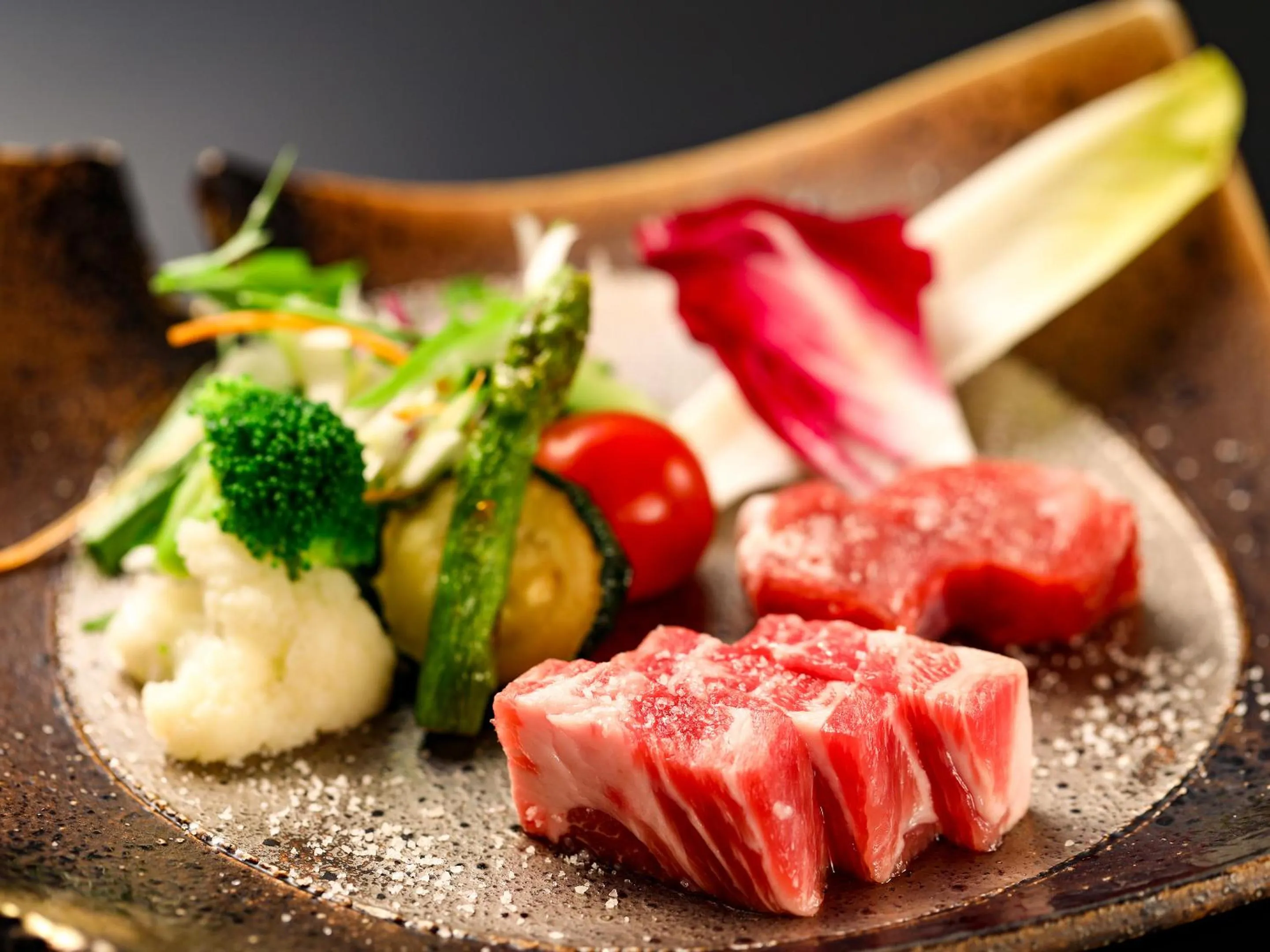 Food close-up in Keiryuso Siorie