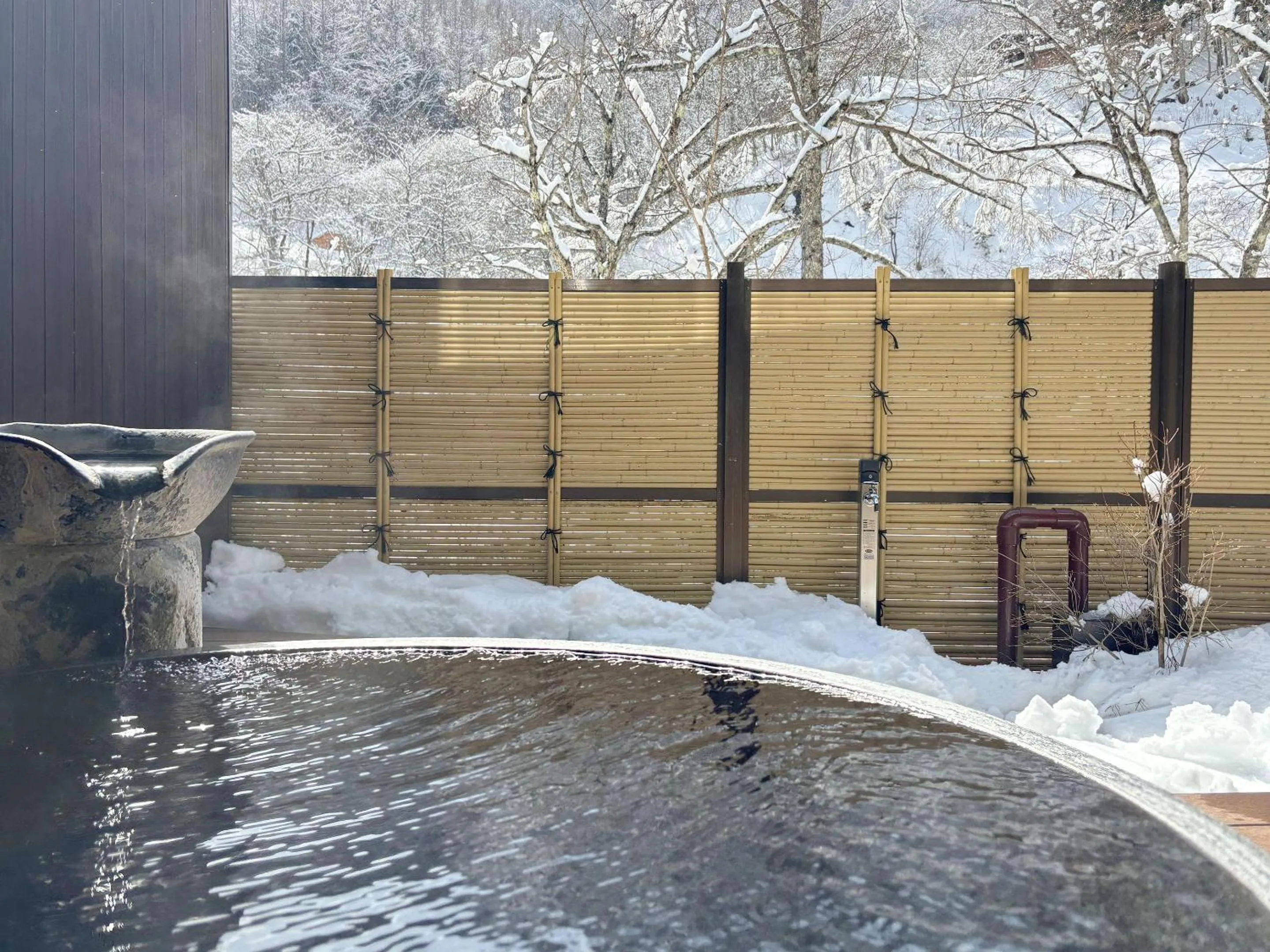 Open Air Bath in Keiryuso Siorie