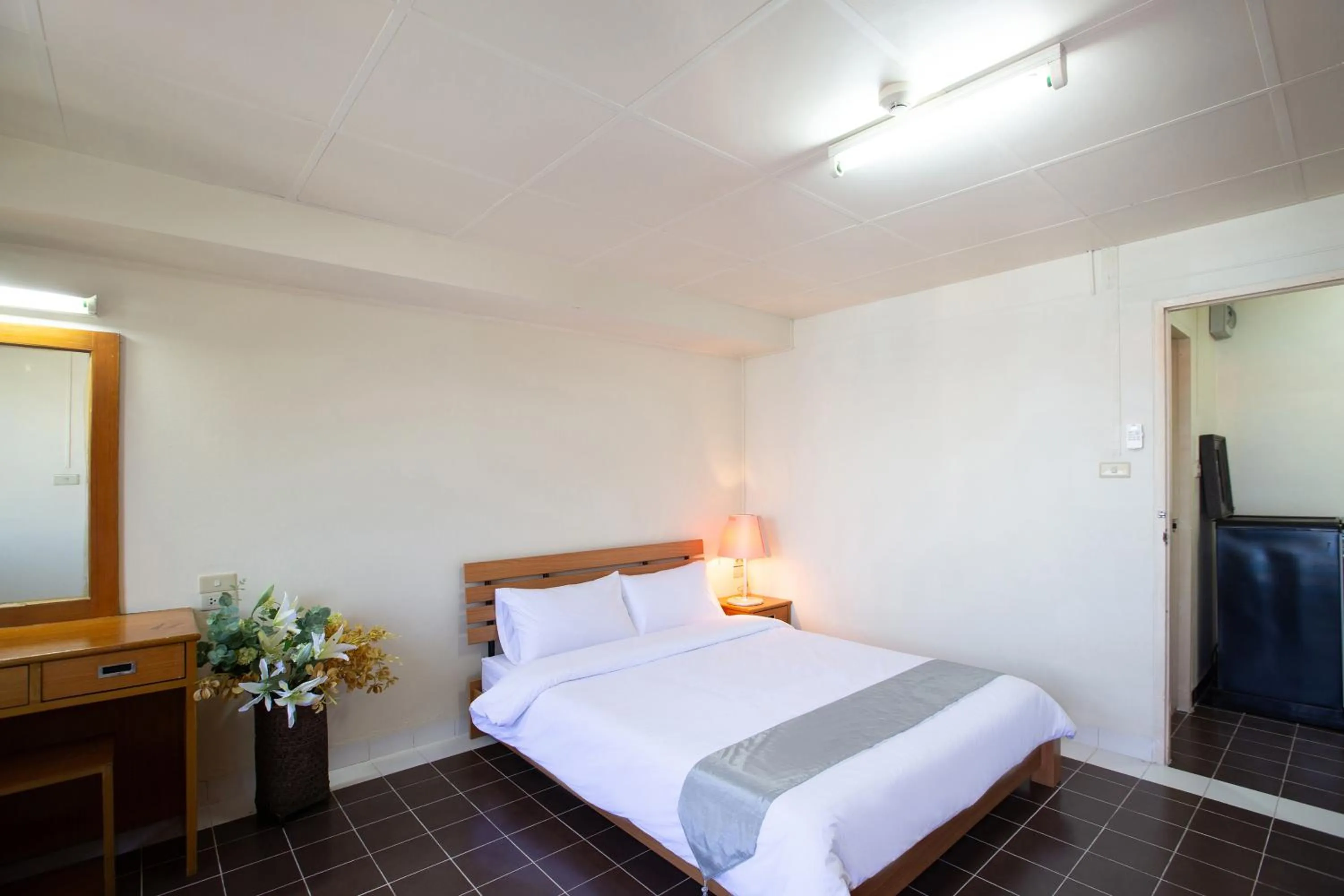 Bed in D haus Ngamwongwan Residence