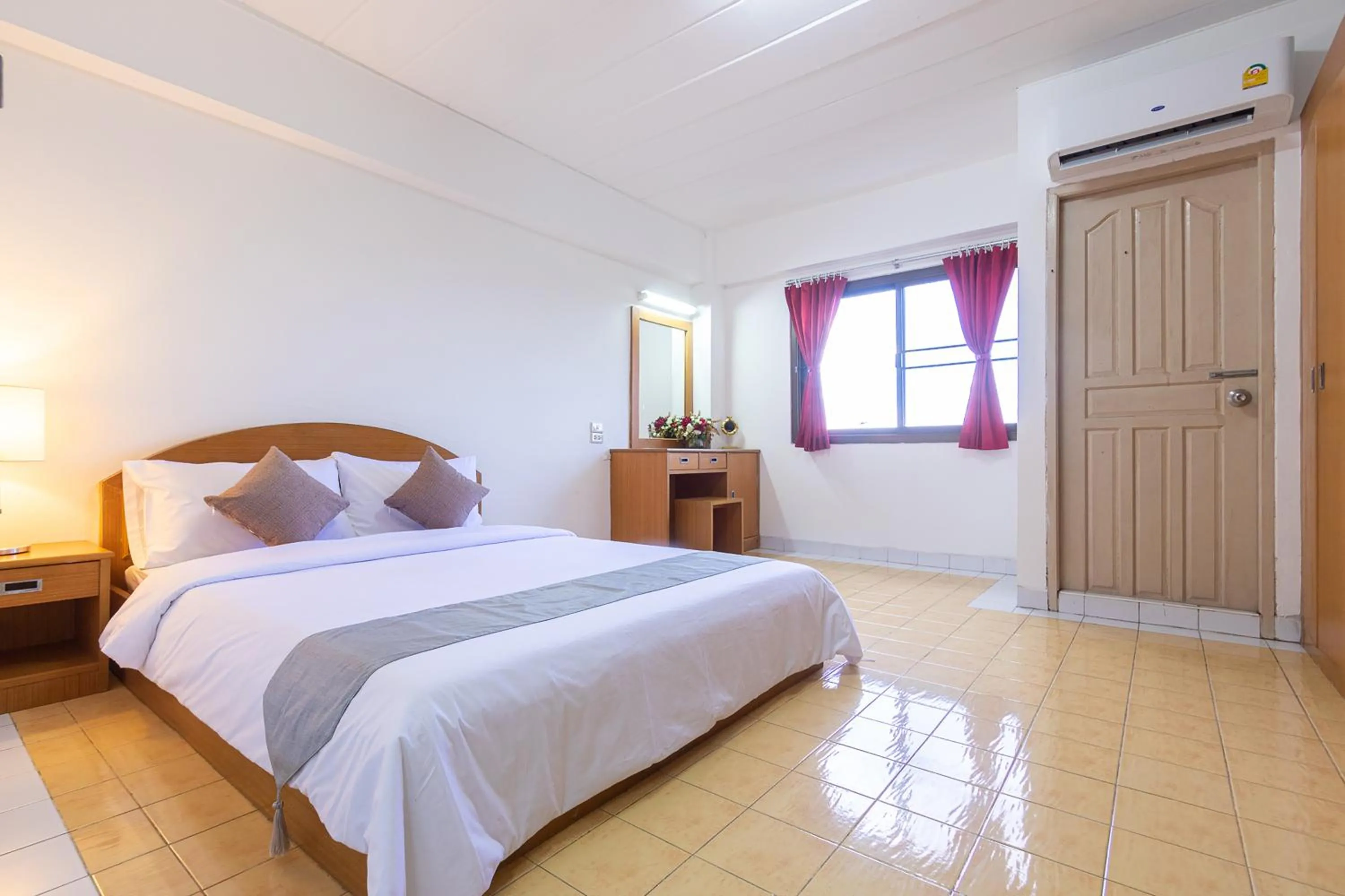 Bed in D haus Ngamwongwan Residence