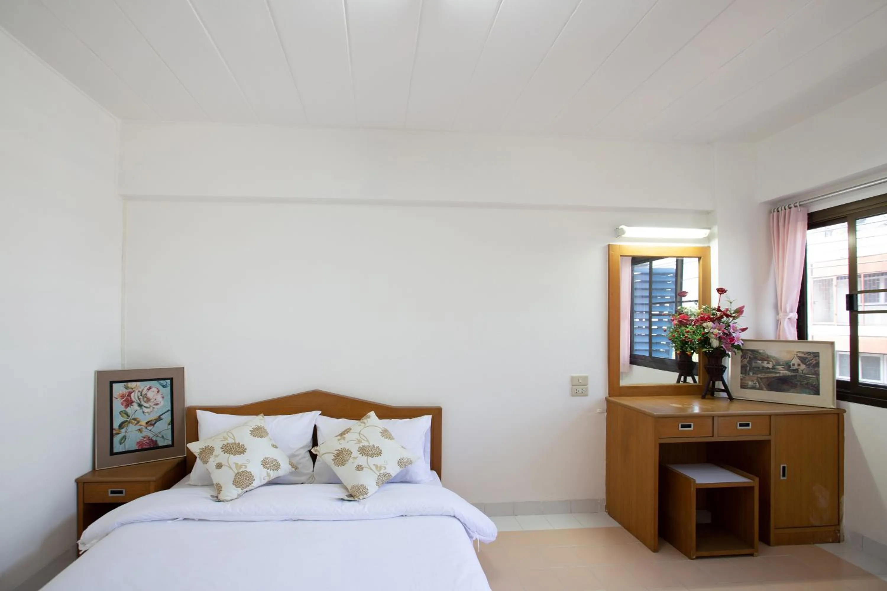 Bed in D haus Ngamwongwan Residence