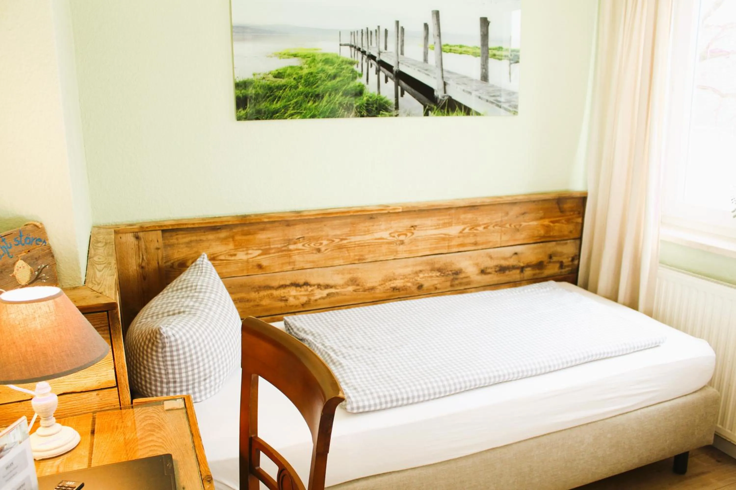 Photo of the whole room, Bed in ARRIVEL Pension Haus am Bach