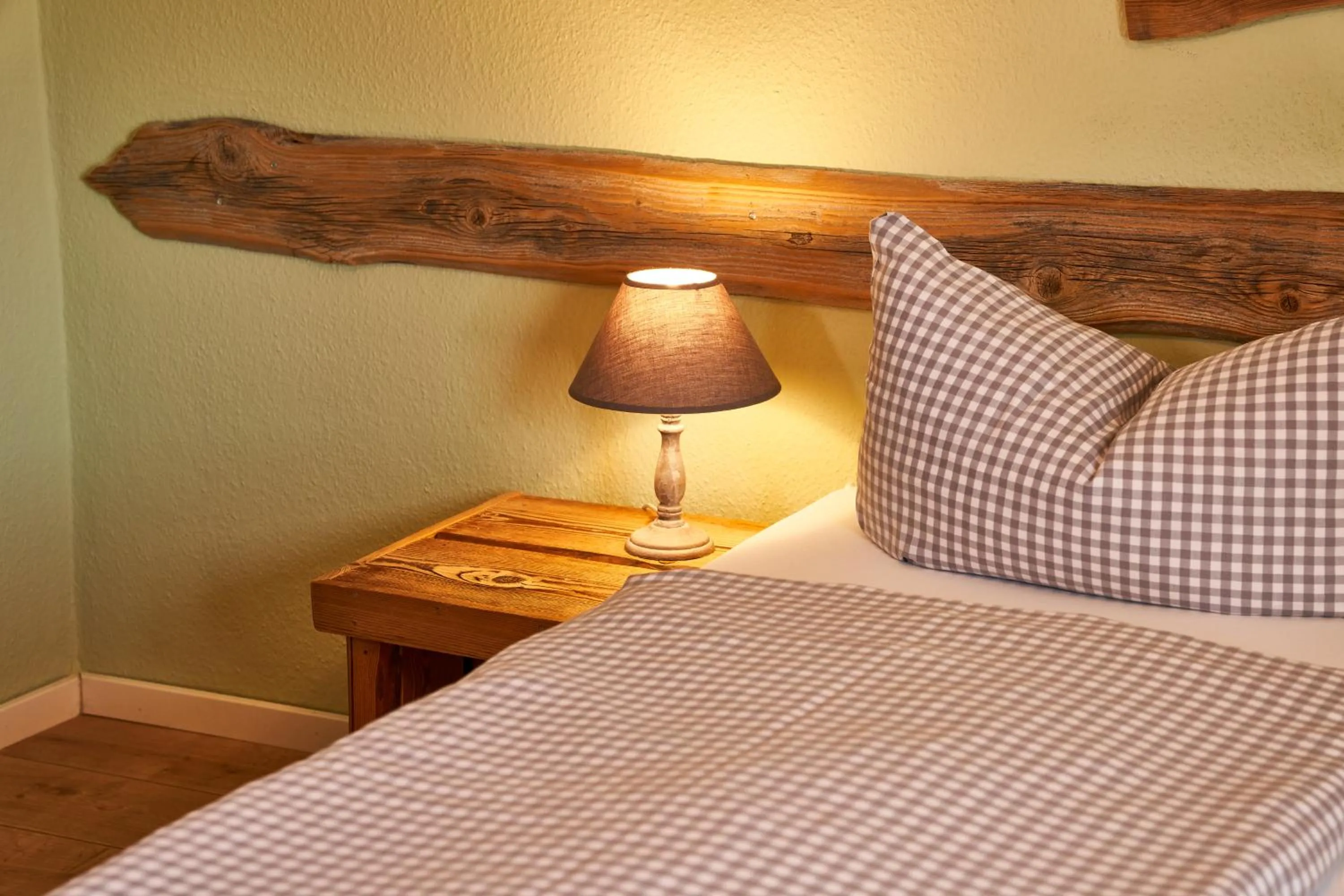 Photo of the whole room, Bed in ARRIVEL Pension Haus am Bach