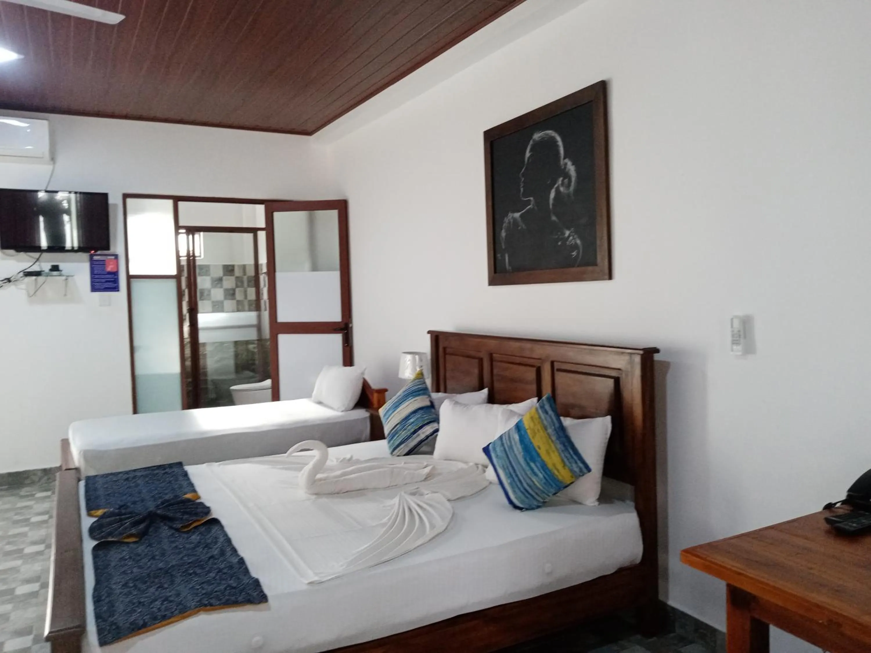 Bed in Hotel Green View Buttala