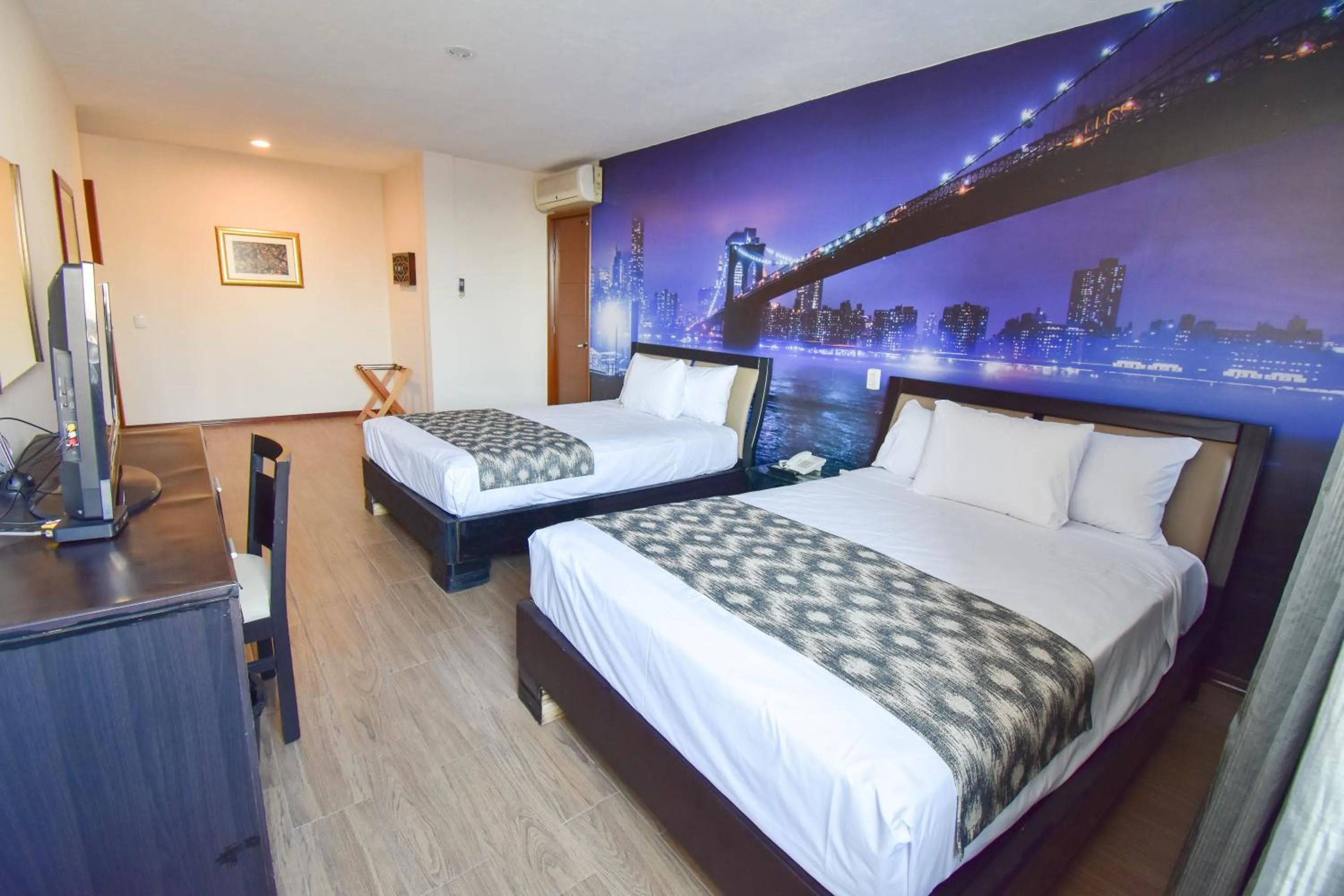 Bed in Hotel Tötem Guadalajara