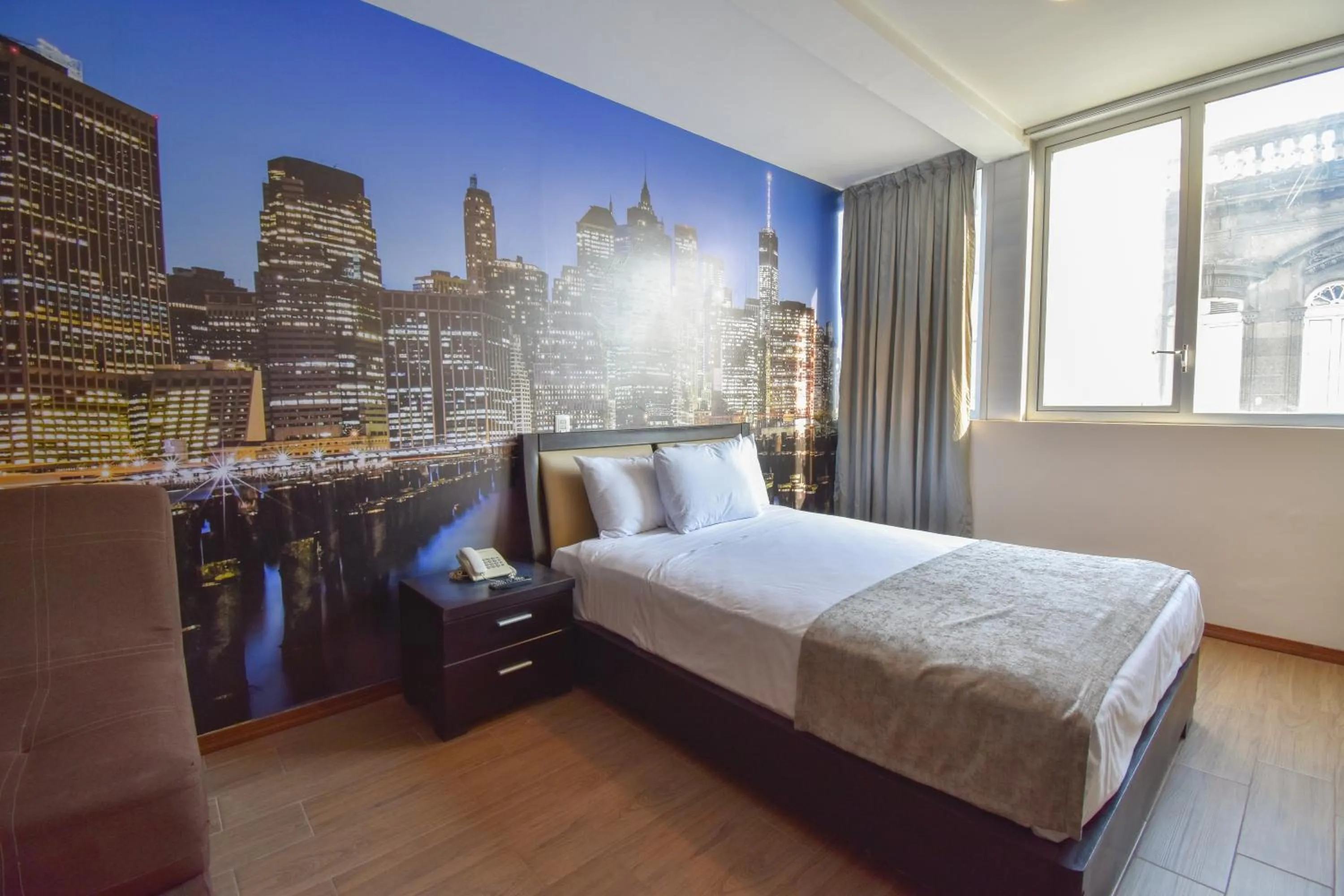 Bed in Hotel Tötem Guadalajara