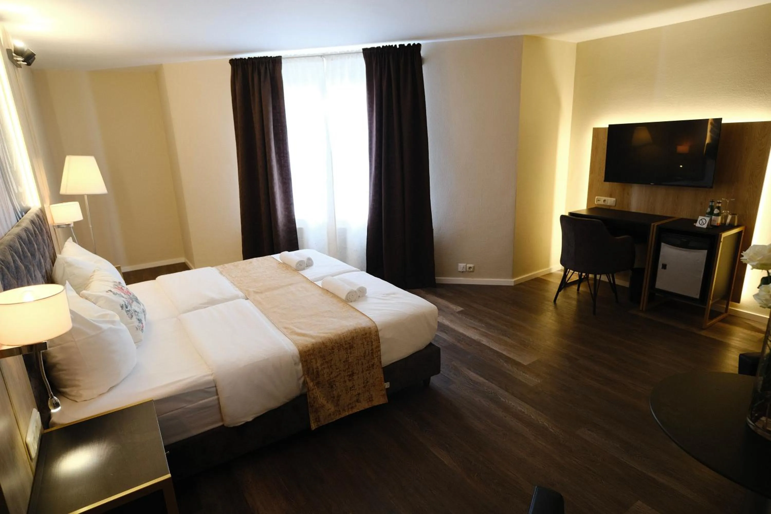 Bed in PARKHOTEL - Rosarium