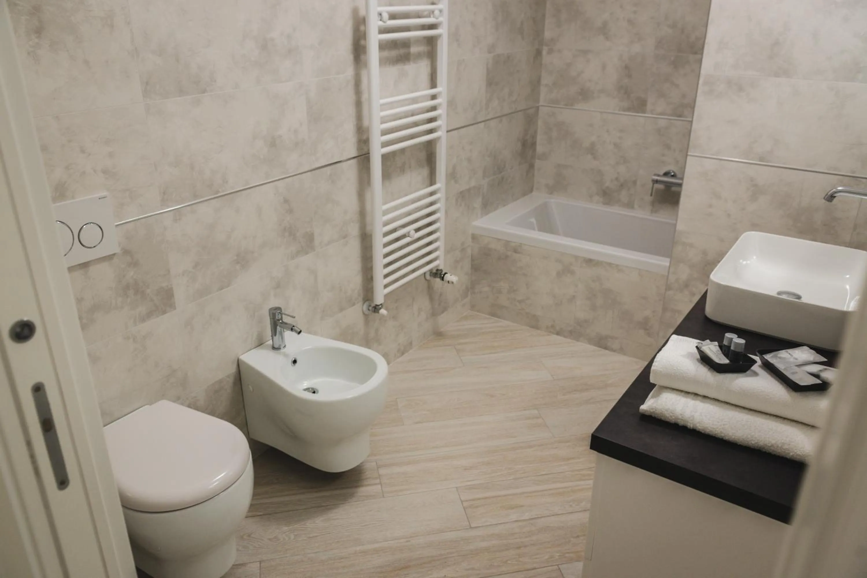 Bathroom in Residenze Niguarda