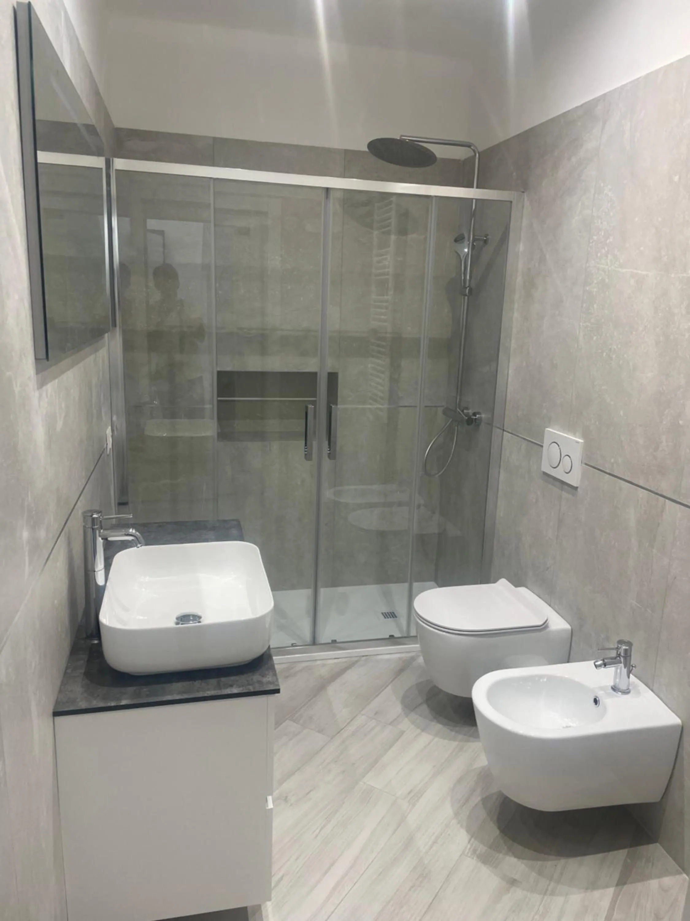 Bathroom in Residenze Niguarda