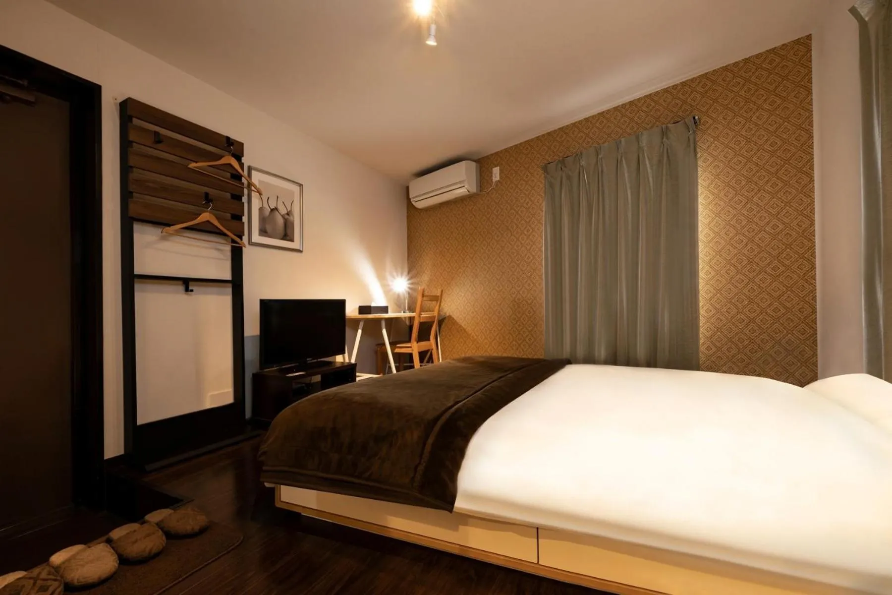 Bed in Apartment Sun Bright - Vacation STAY 89260v