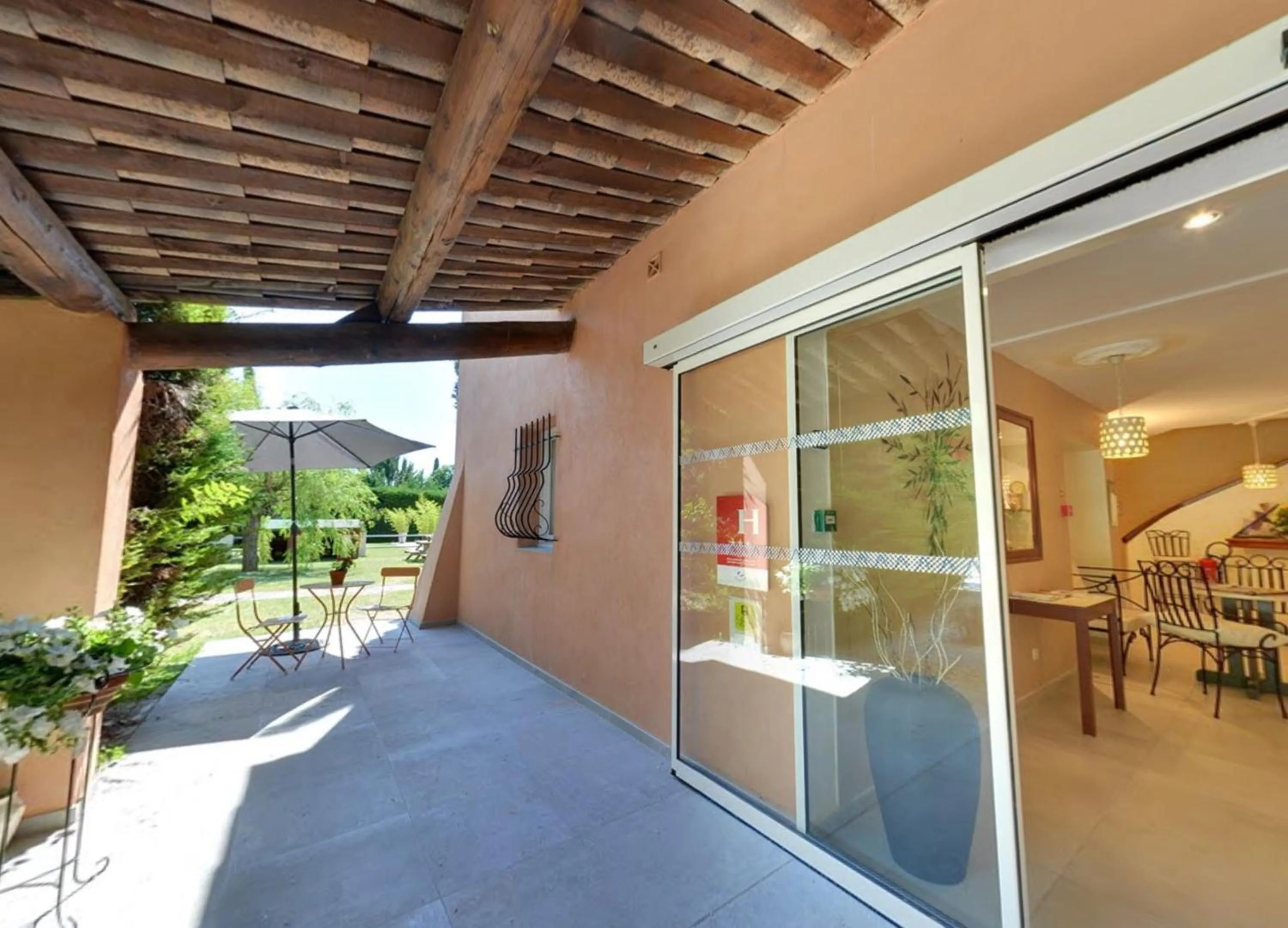 Facade/entrance in Le Mas Du Colombier