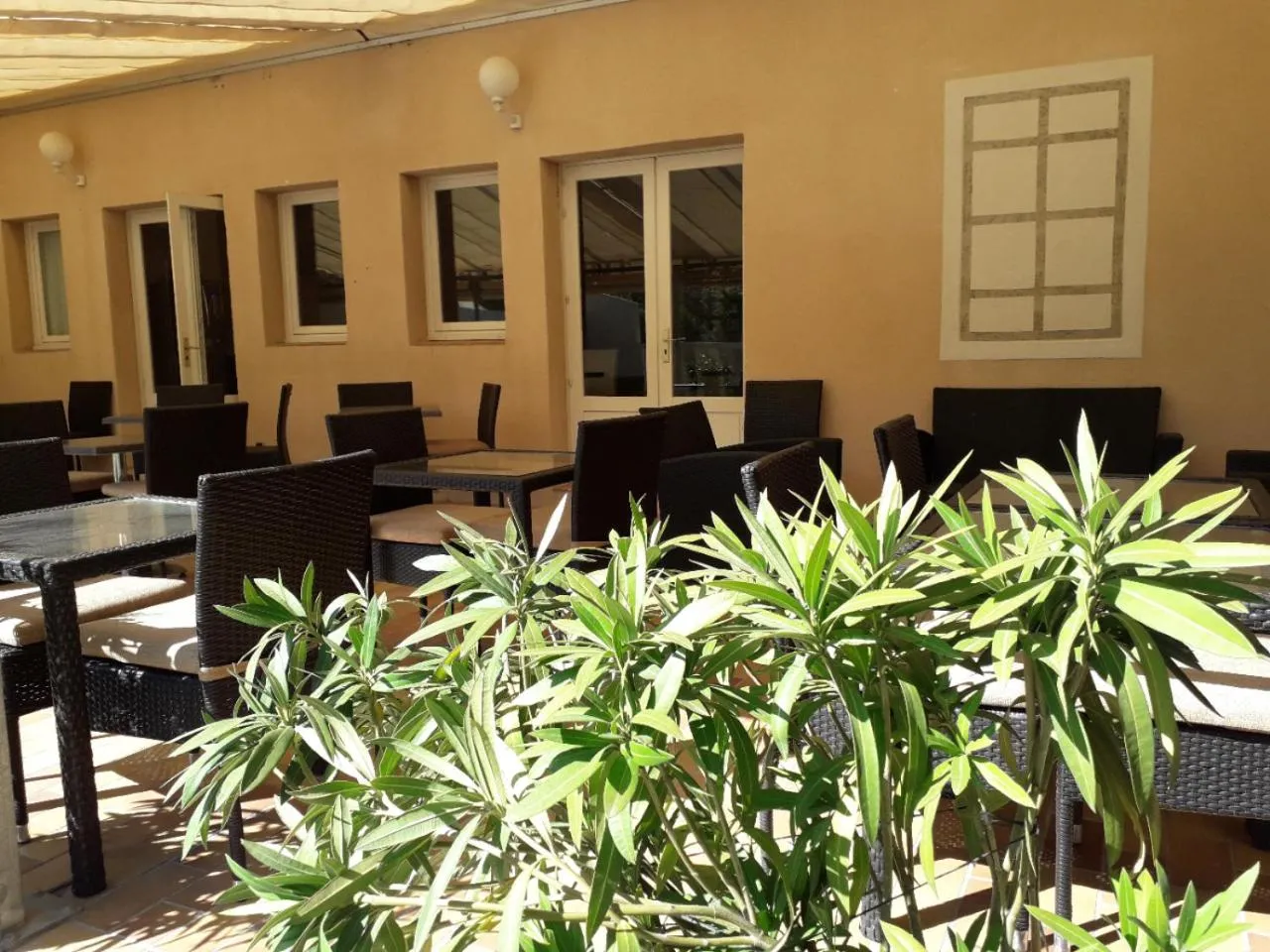 Patio in Le Mas Du Colombier