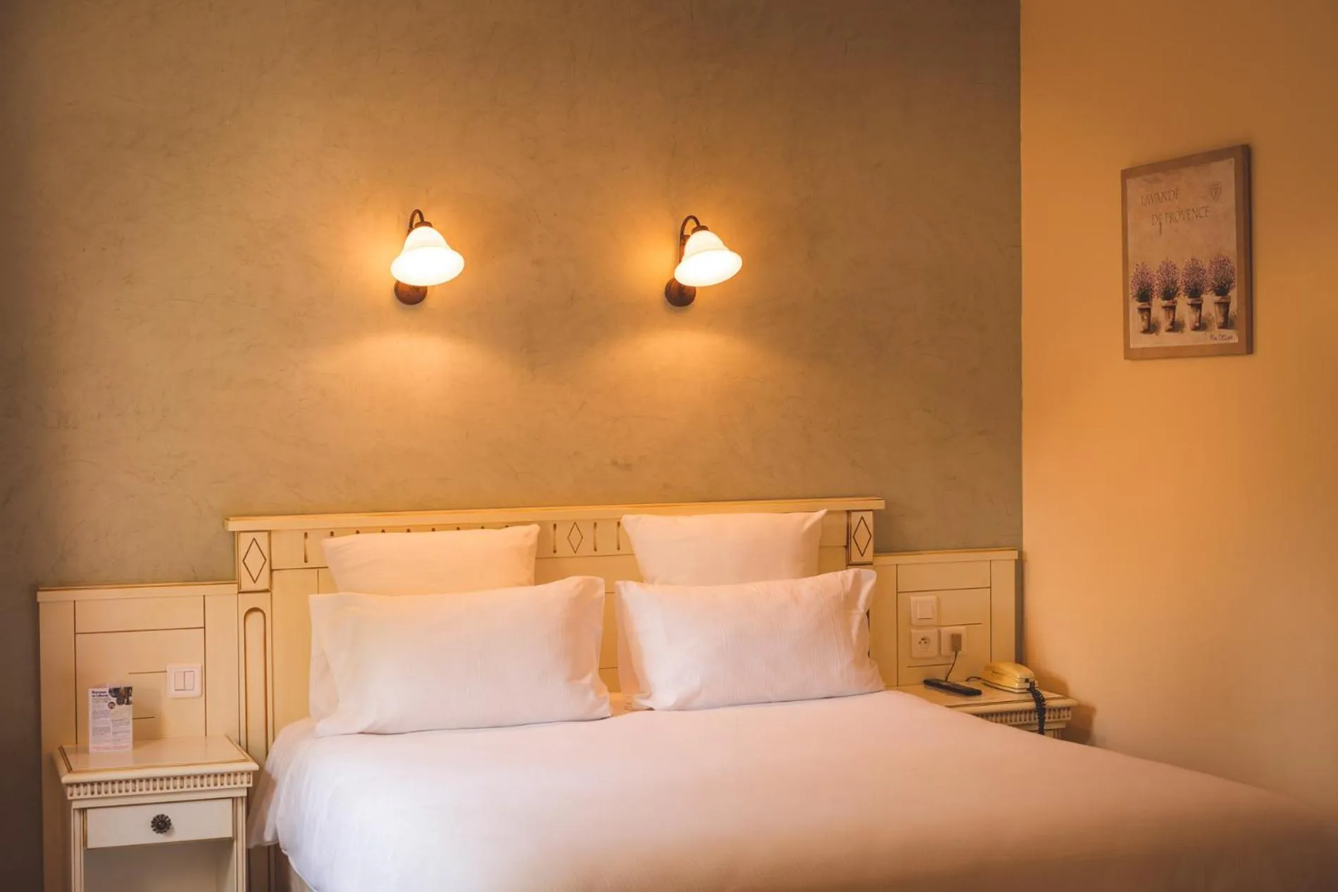 Bed in Le Mas Du Colombier