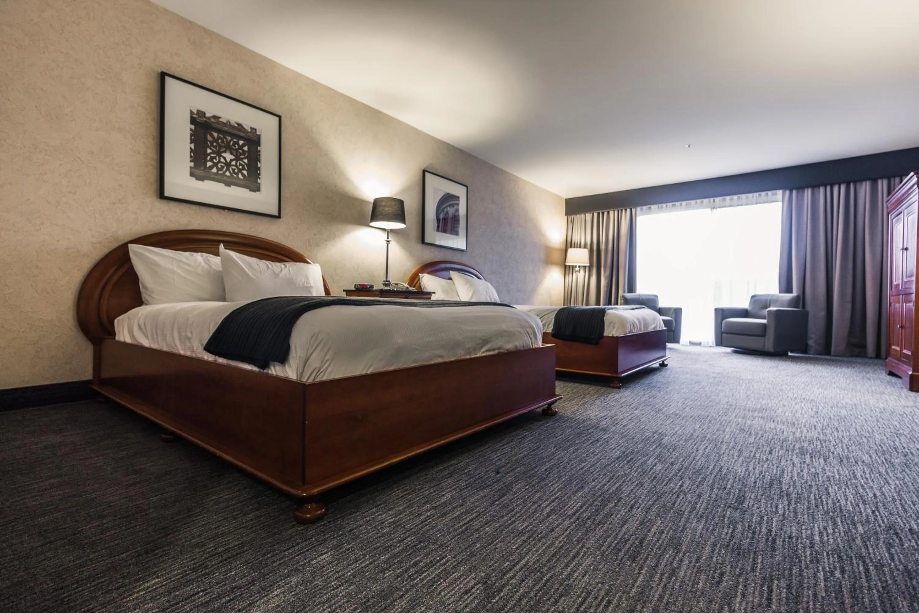 Bedroom in Hôtel et Centre de Villégiature Lac Carling