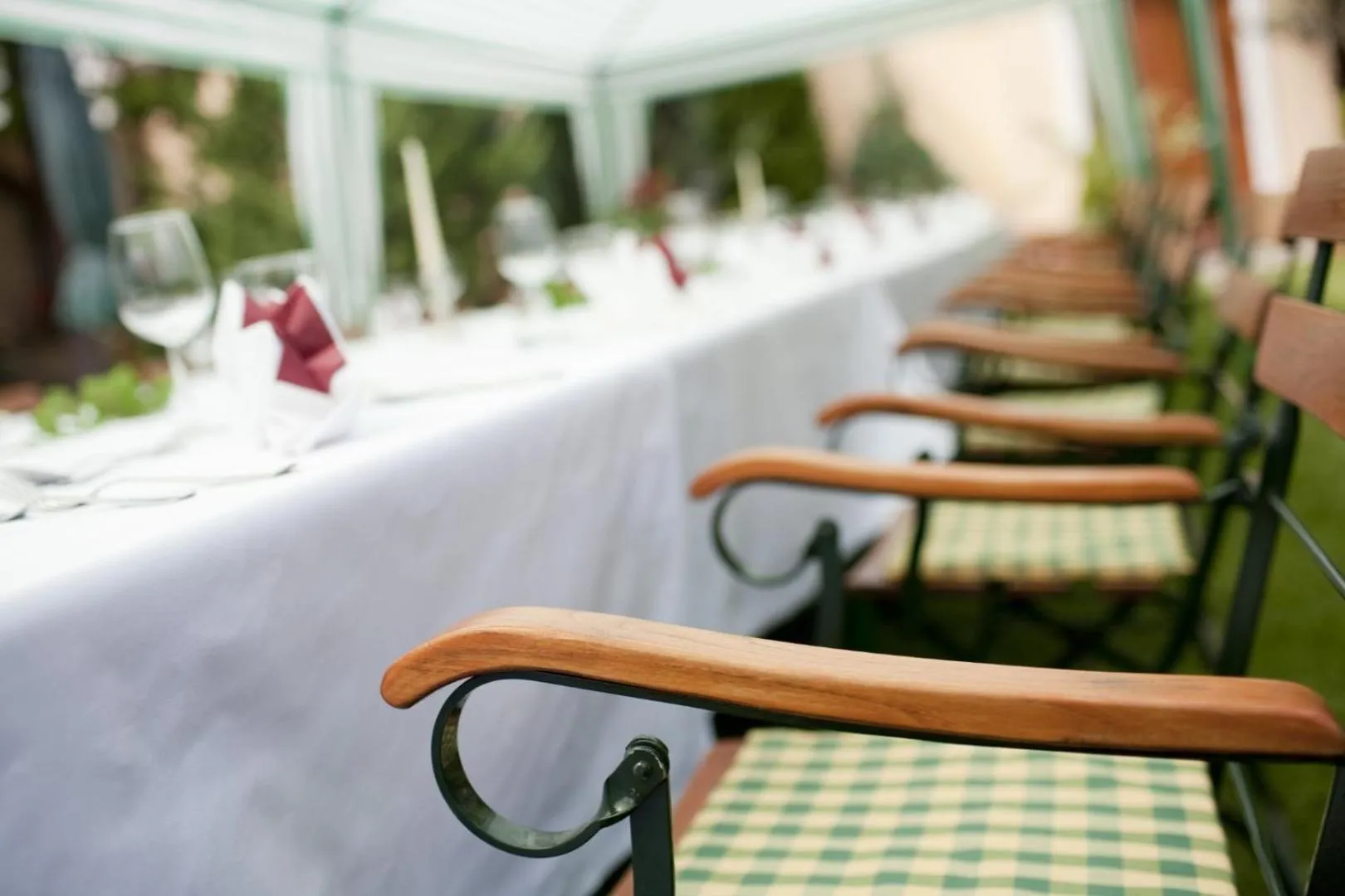 Patio in Hotel Wollner