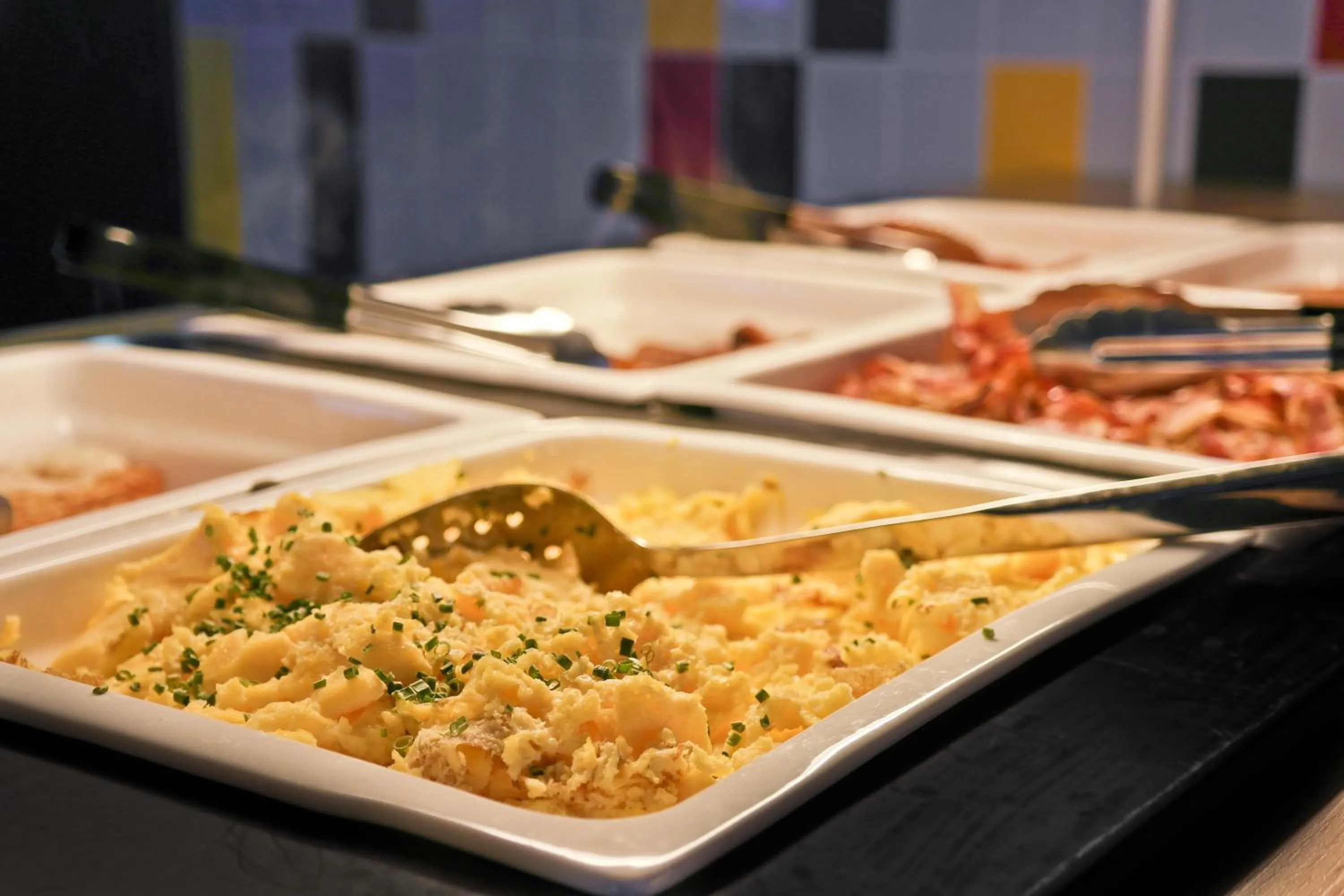 Breakfast in Hótel Laxá