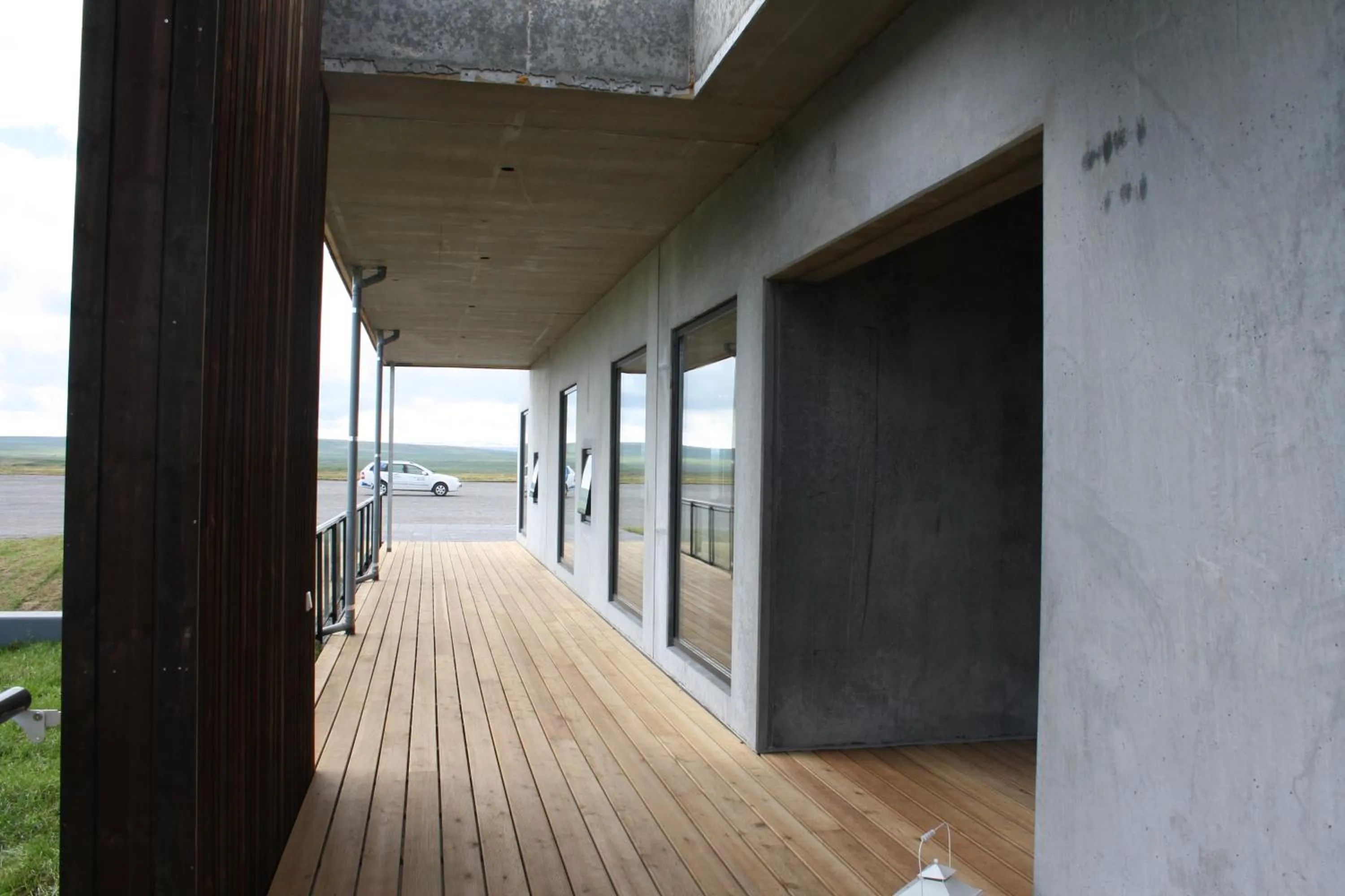 Facade/entrance in Hótel Laxá