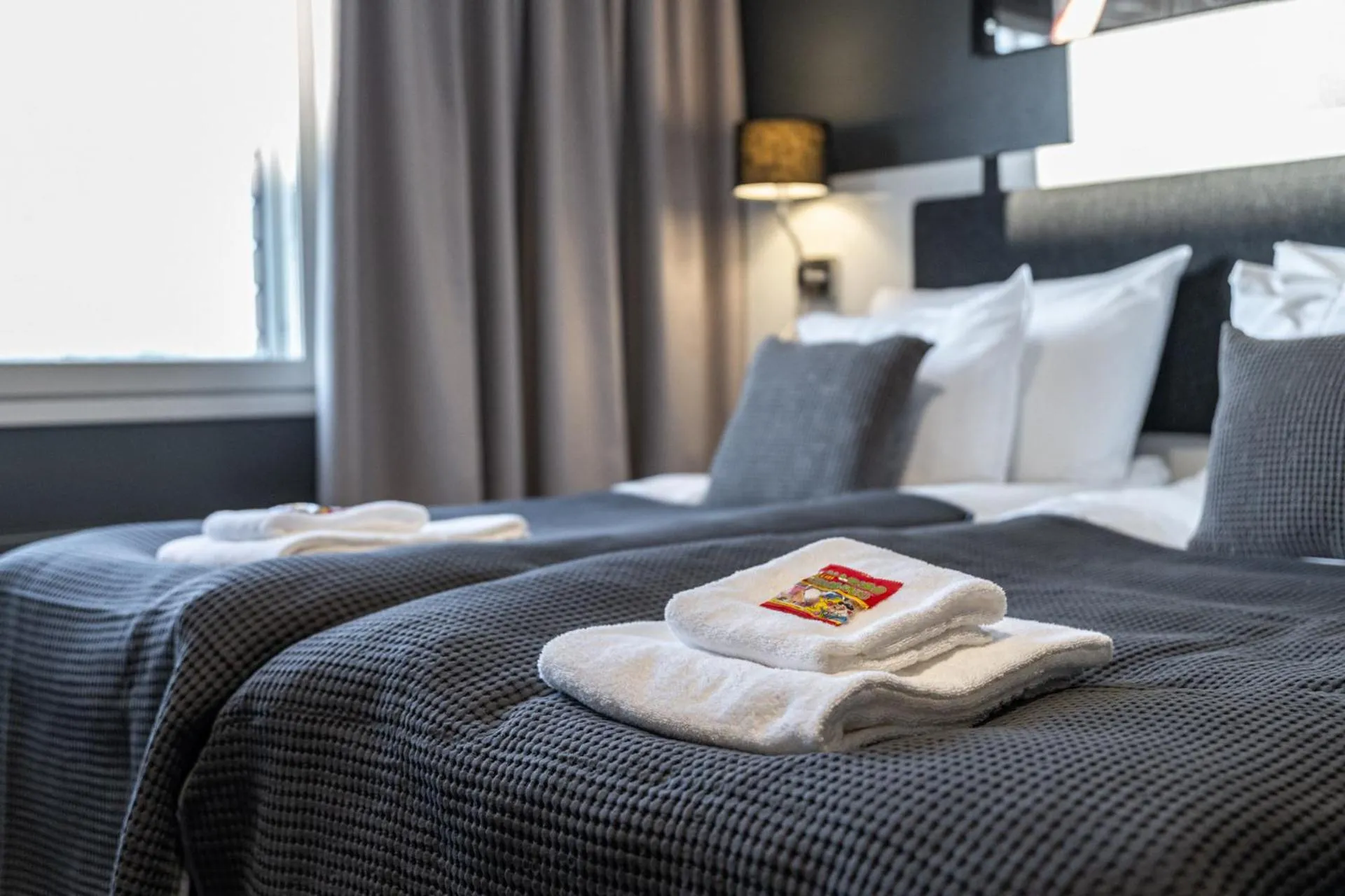 Bed in Hotelli Sointu by UHANDA