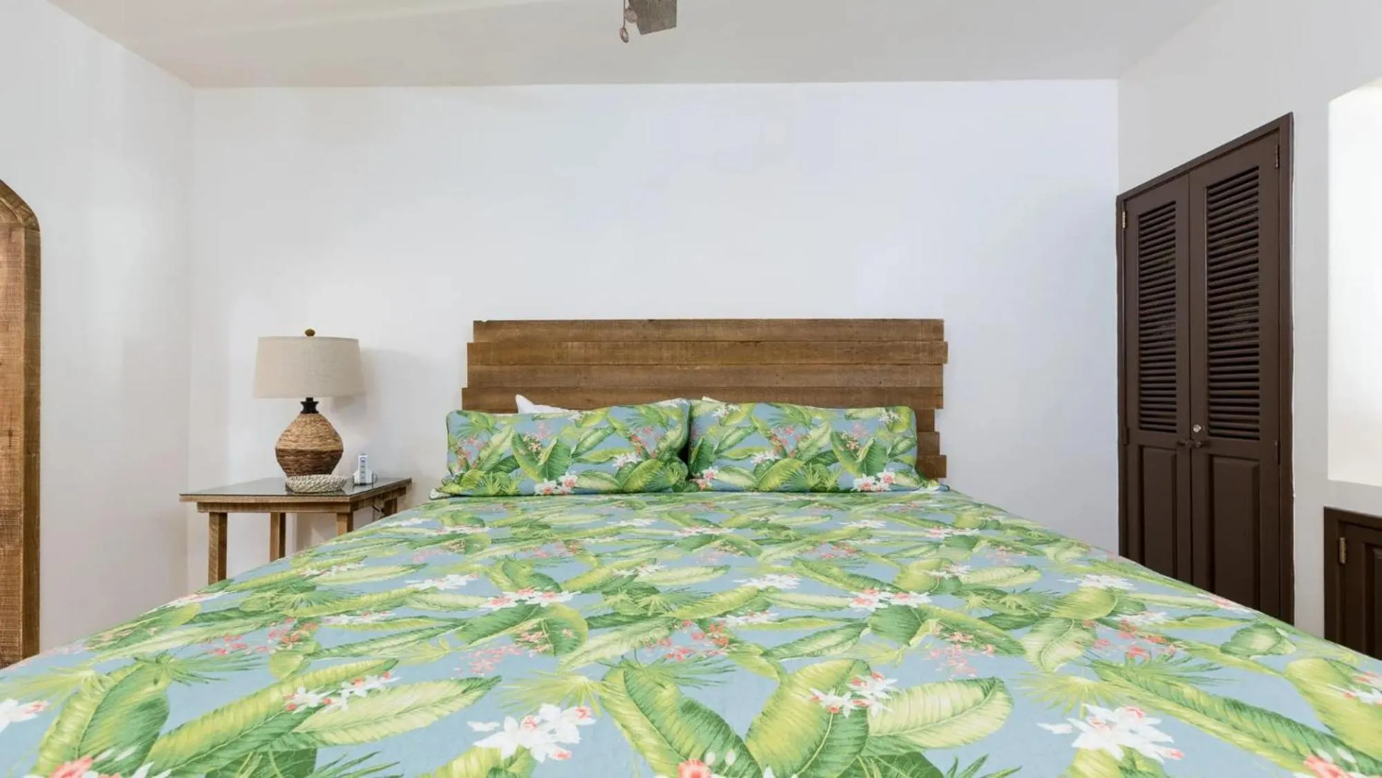 Bedroom, Bed in Ground Floor 2BR Beachfront - Steps to Pool - Princesa E104 - BeachBumCondos