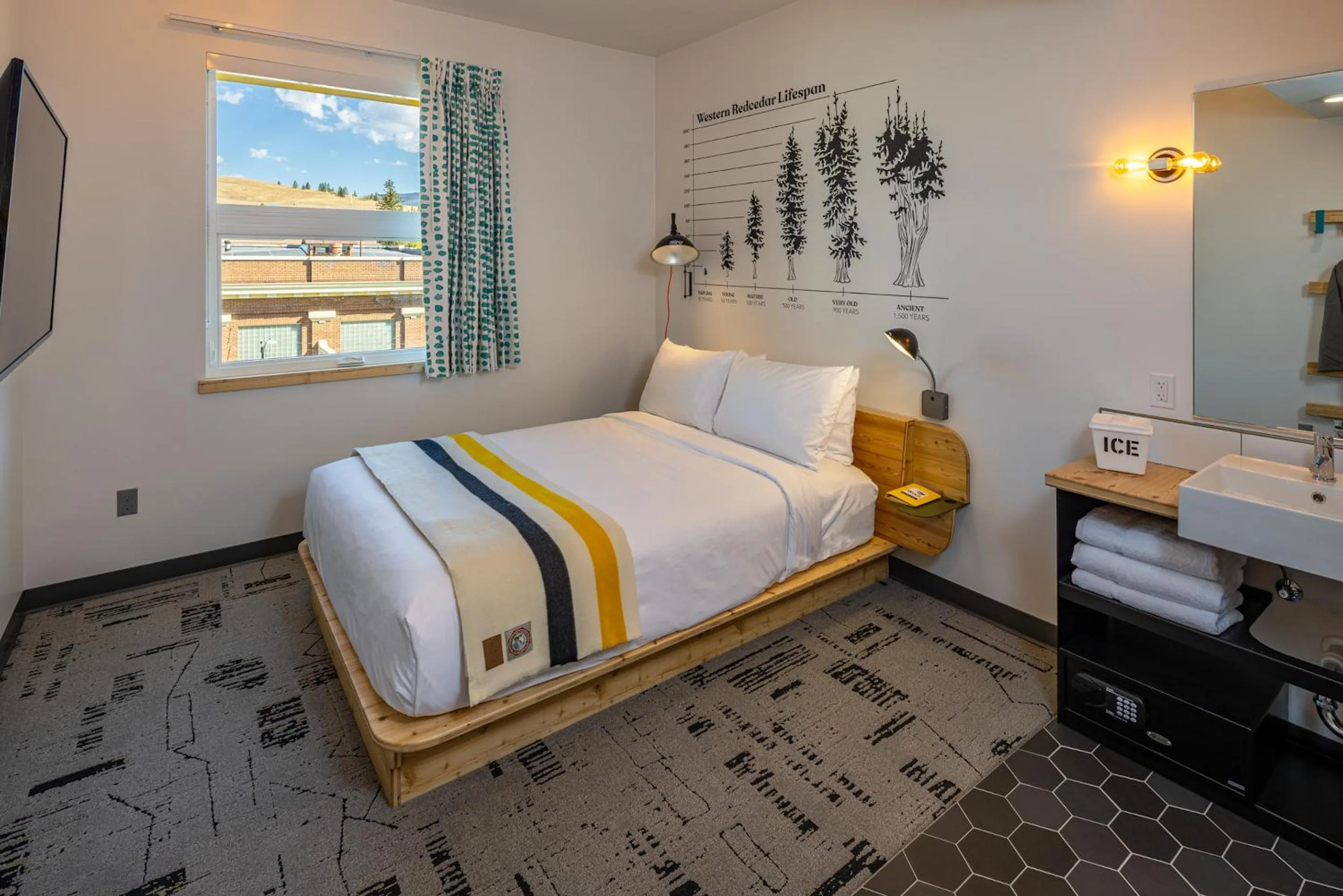 Bedroom, Bed in The Wren