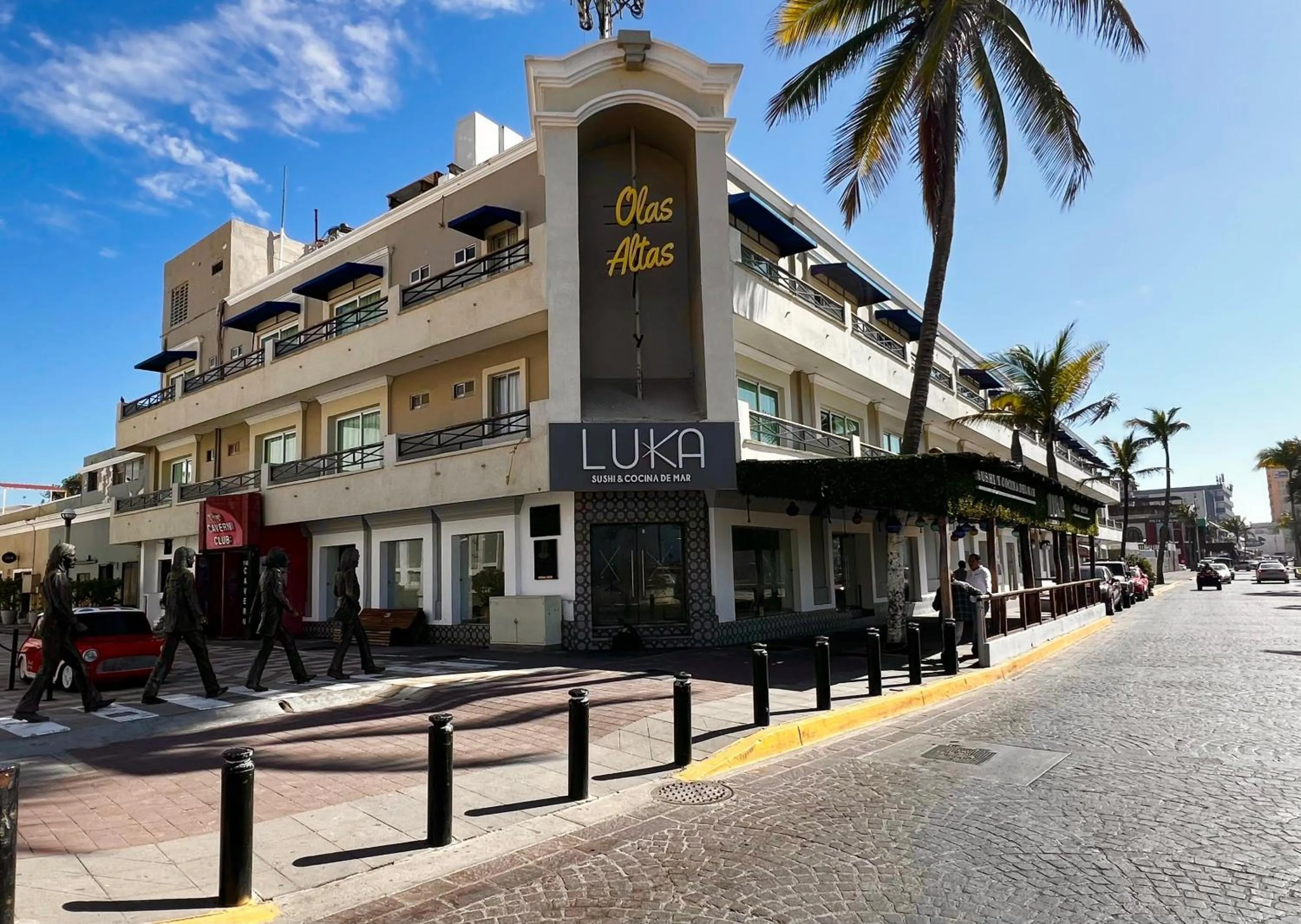 Property building in Hotel La Siesta Malecón