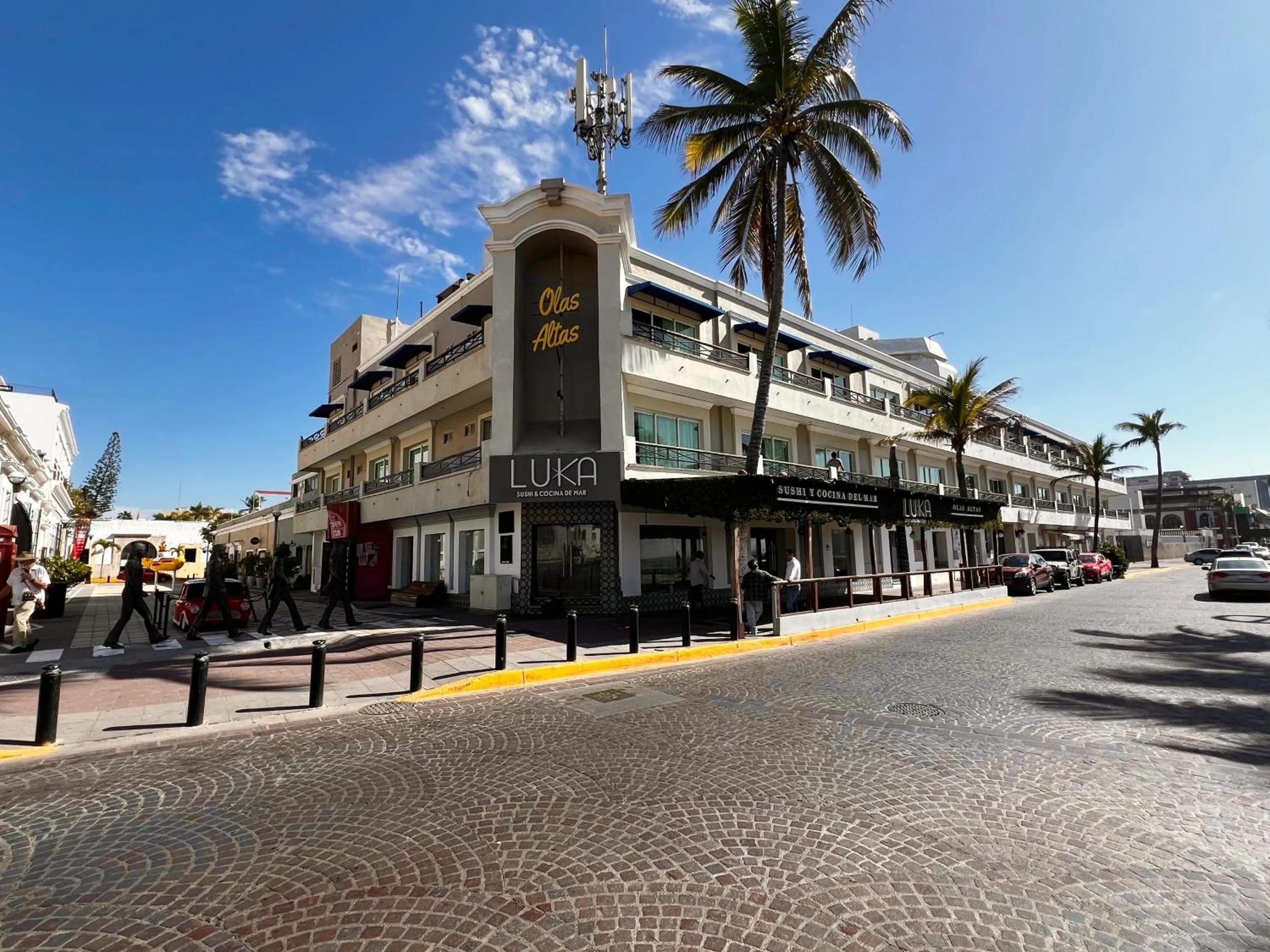 Property building in Hotel La Siesta Malecón