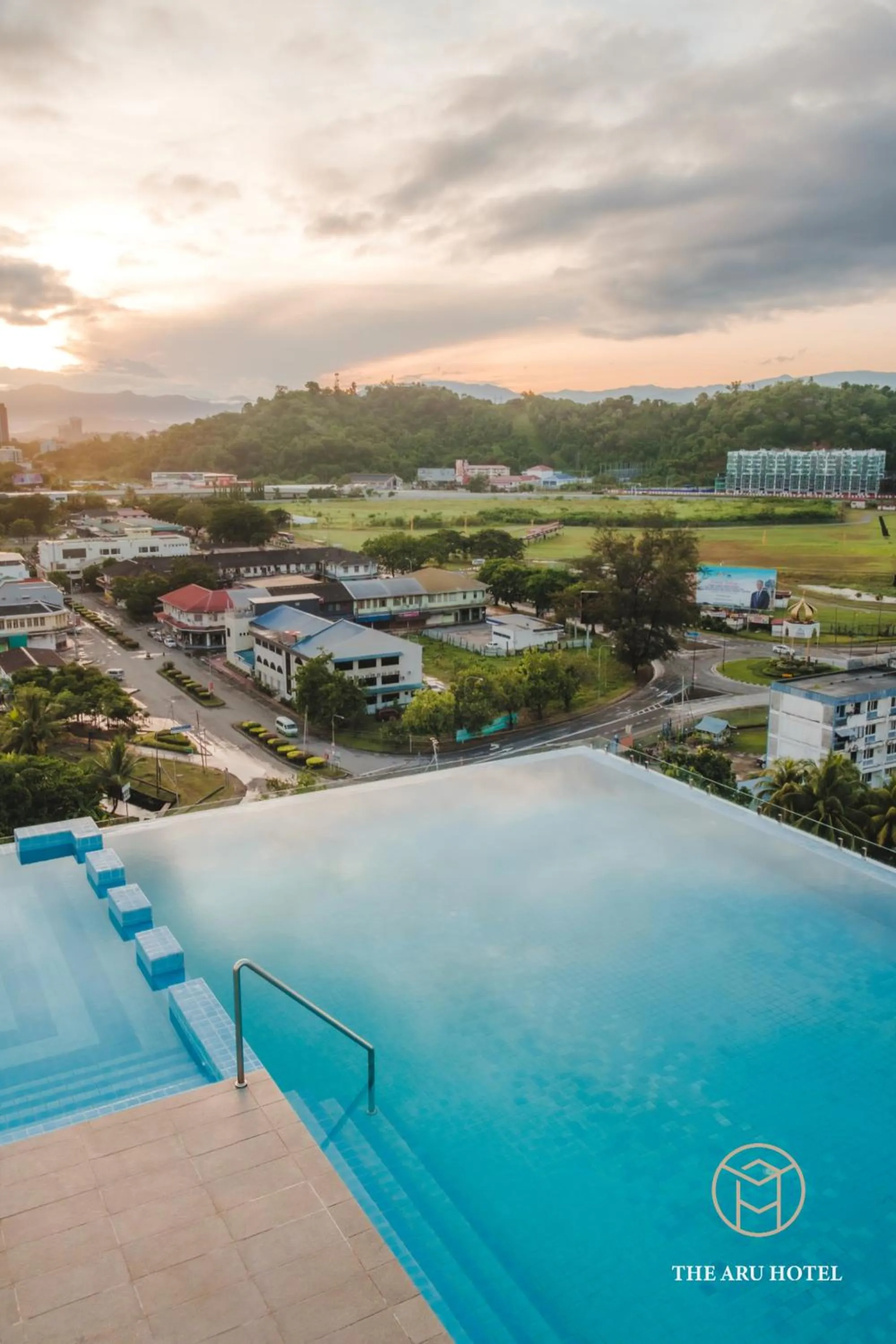 Swimming pool in The Aru by Ayuhouz