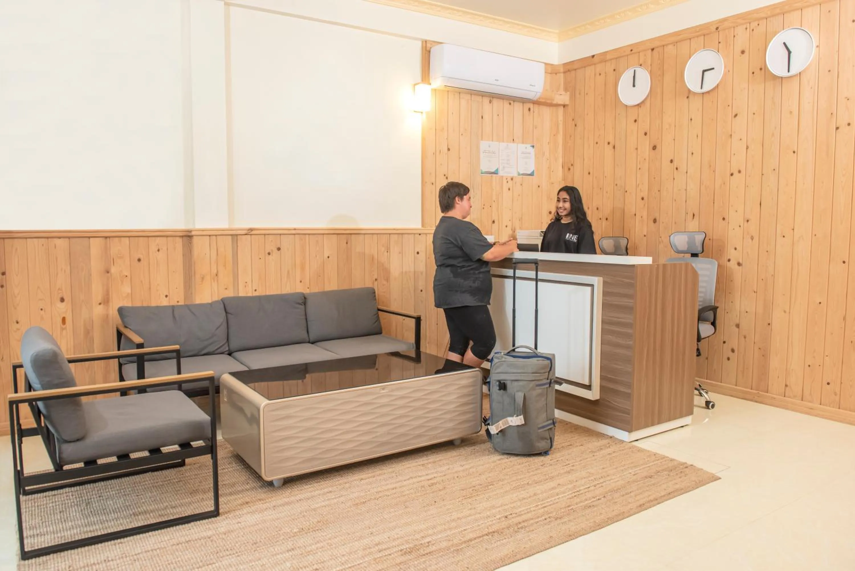 Staff in One The Island