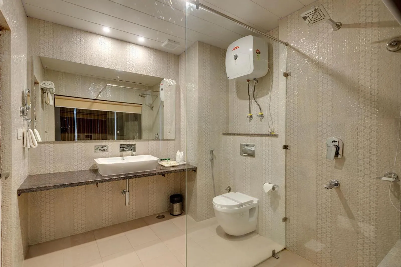 Bathroom in Regenta Place Green Leaf Manali- A Centrally Heated Resort