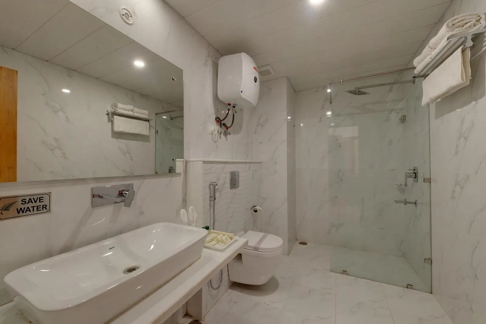 Bathroom in Regenta Place Green Leaf Manali- A Centrally Heated Resort