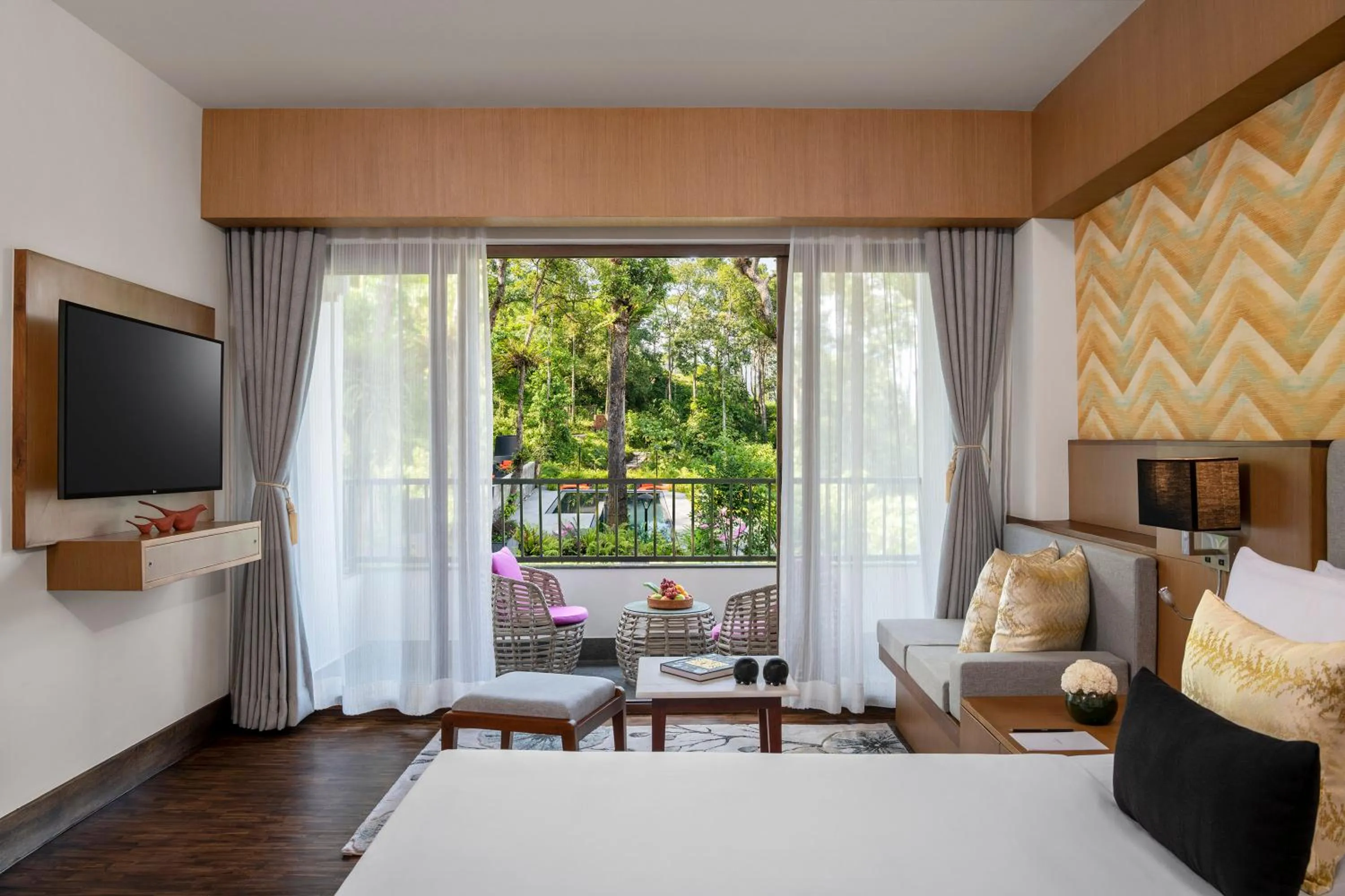 Bedroom, Bed in Vivanta Sikkim Pakyong