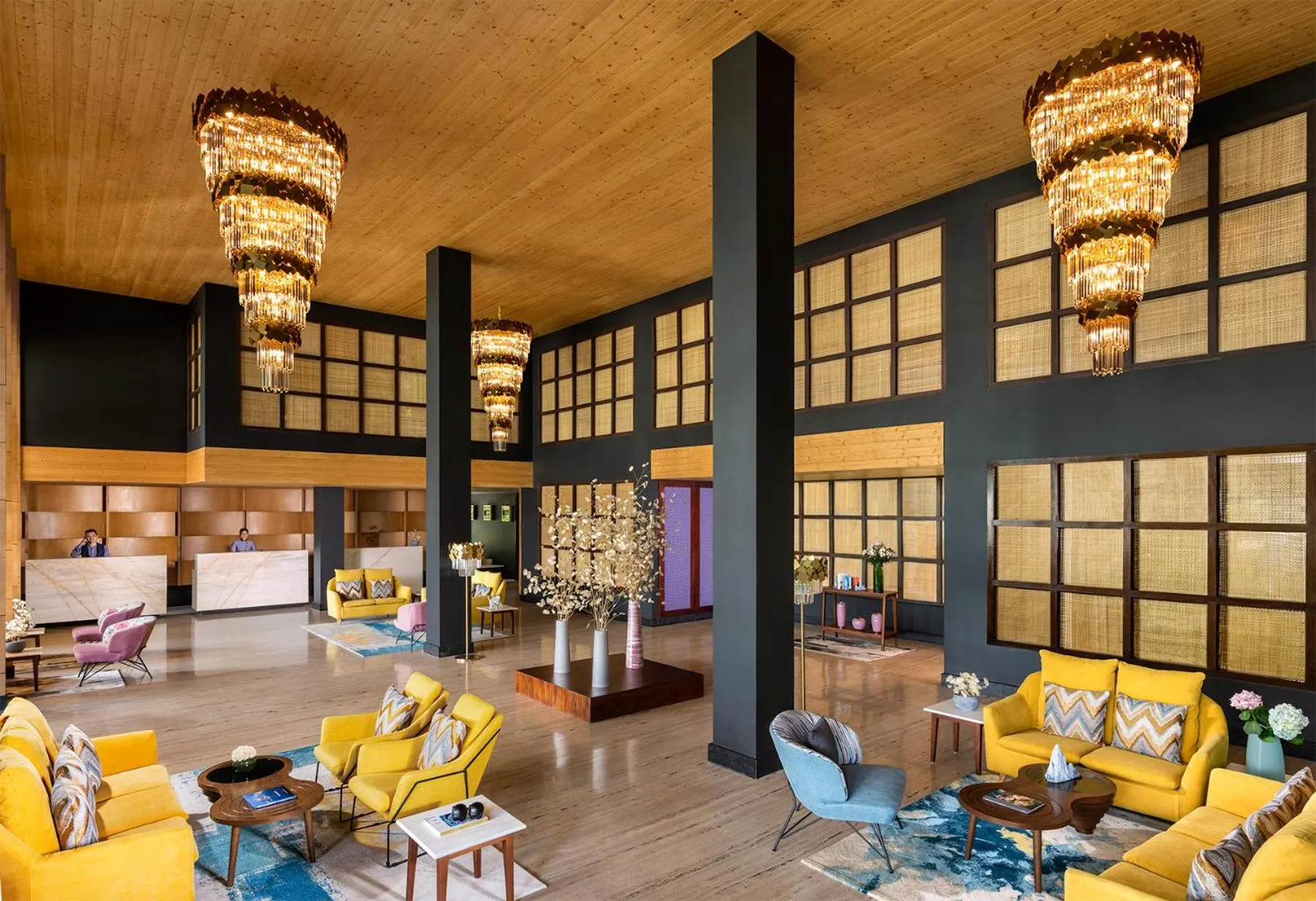 Lobby or reception in Vivanta Sikkim Pakyong