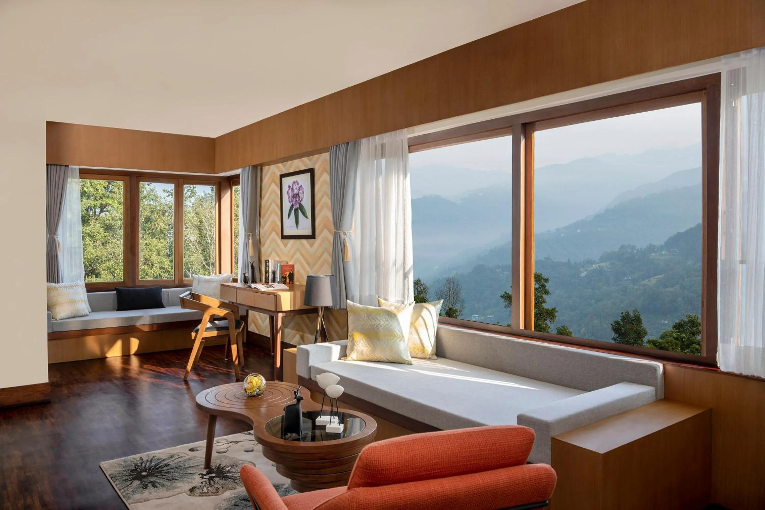 Living room, Bed in Vivanta Sikkim Pakyong