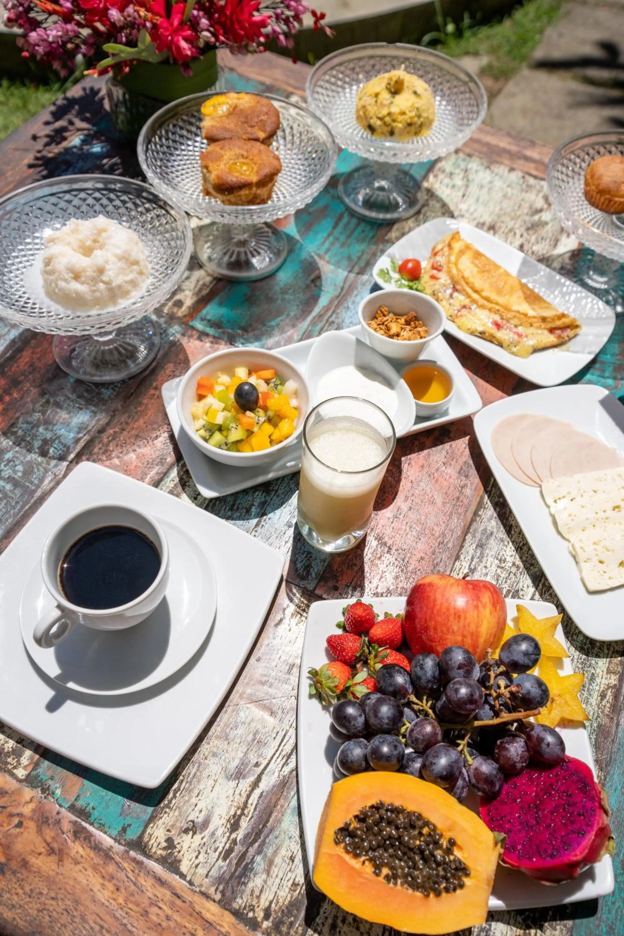 Breakfast in Hotel Villa Balidendê