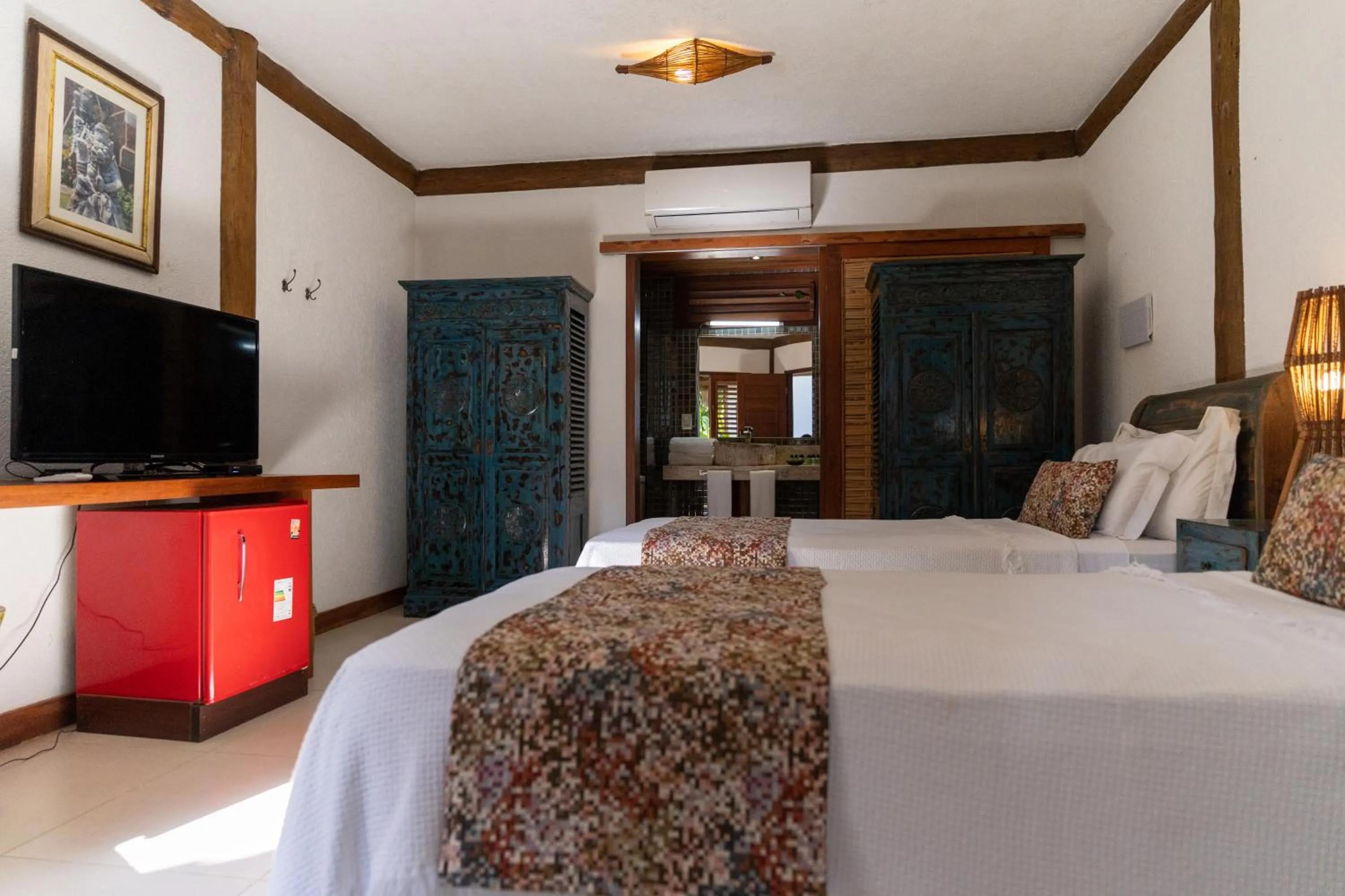 Bed in Hotel Villa Balidendê