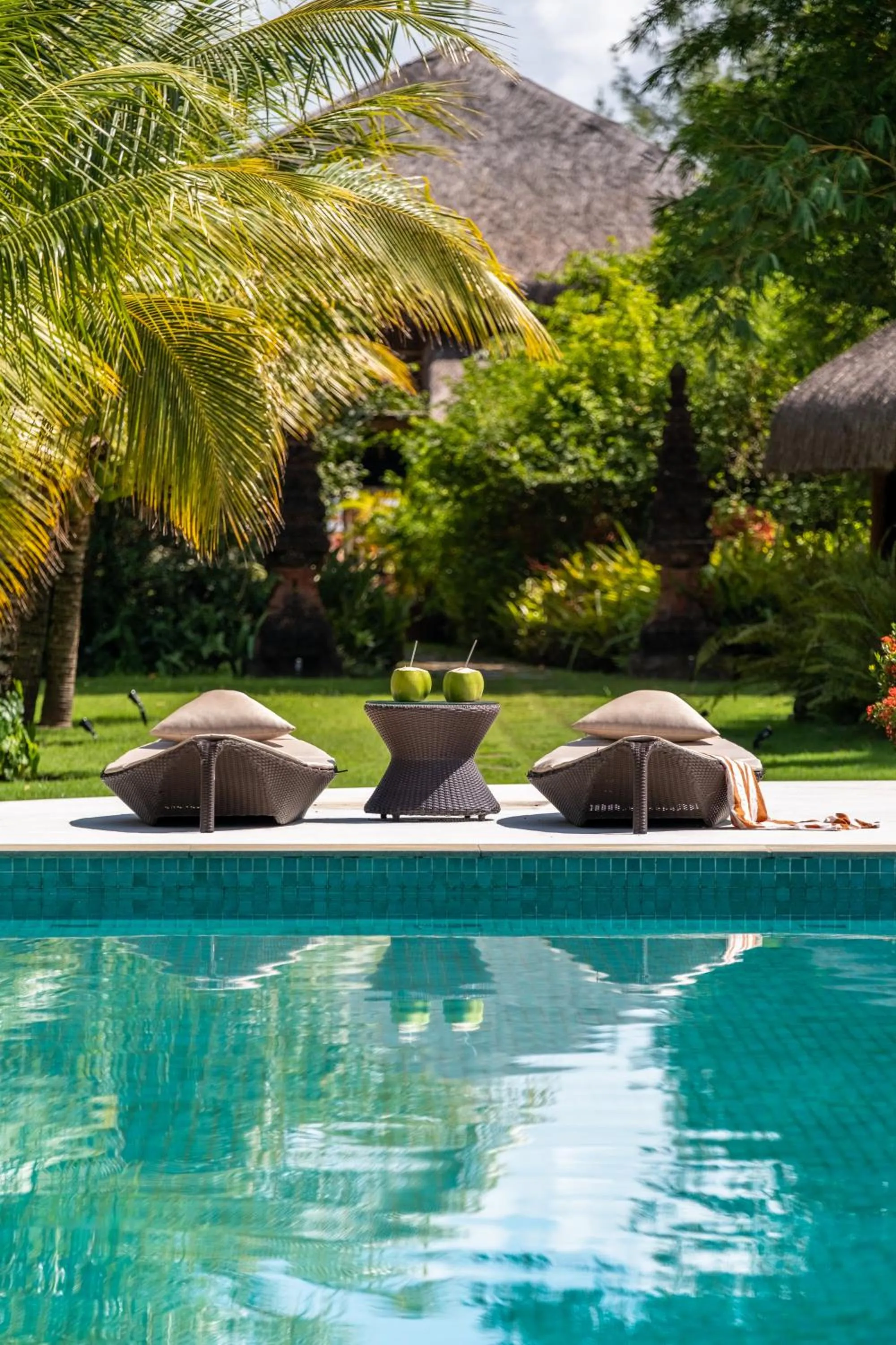 Garden in Hotel Villa Balidendê