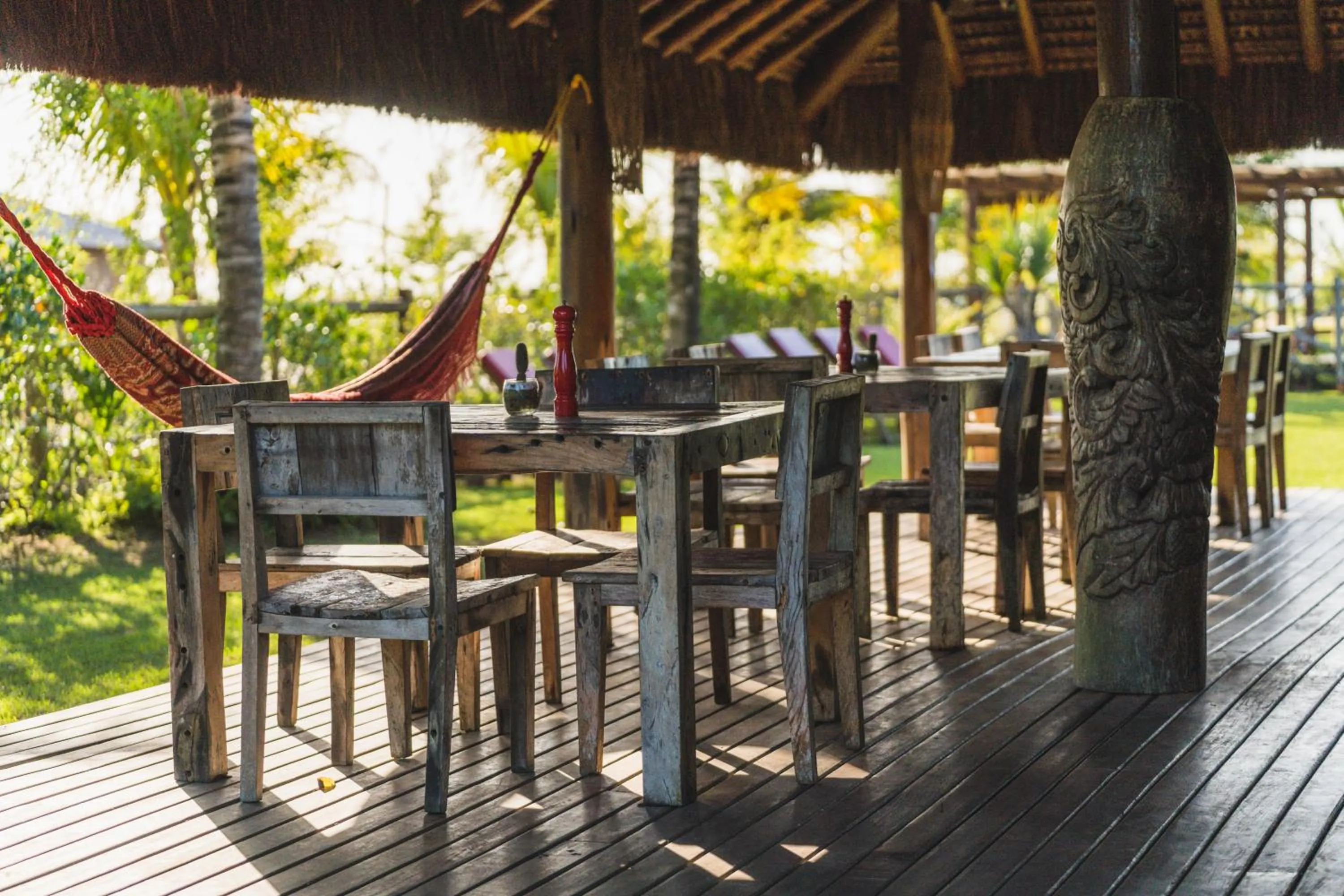 Restaurant/places to eat in Hotel Villa Balidendê