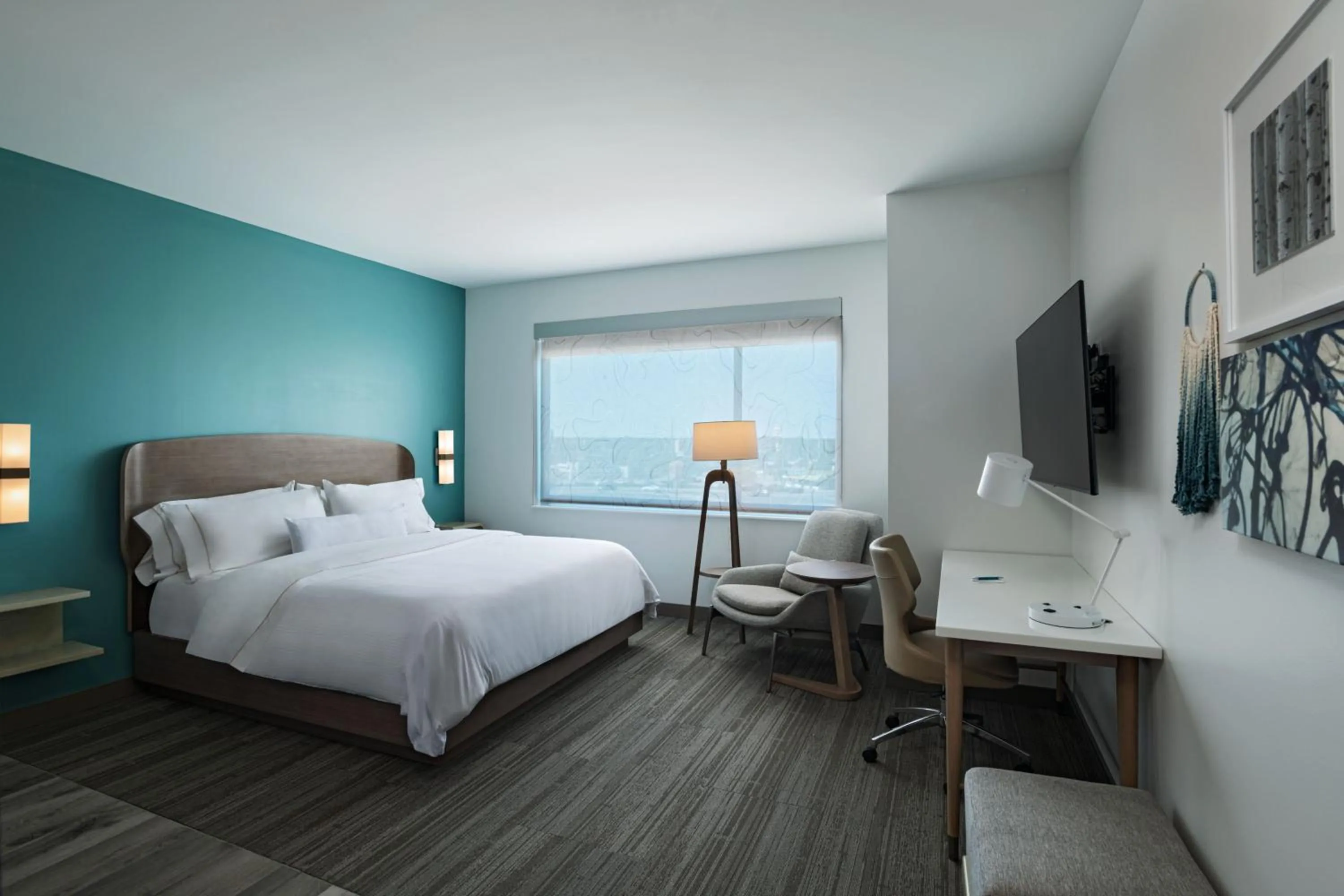 Bedroom, Bed in Element Waco