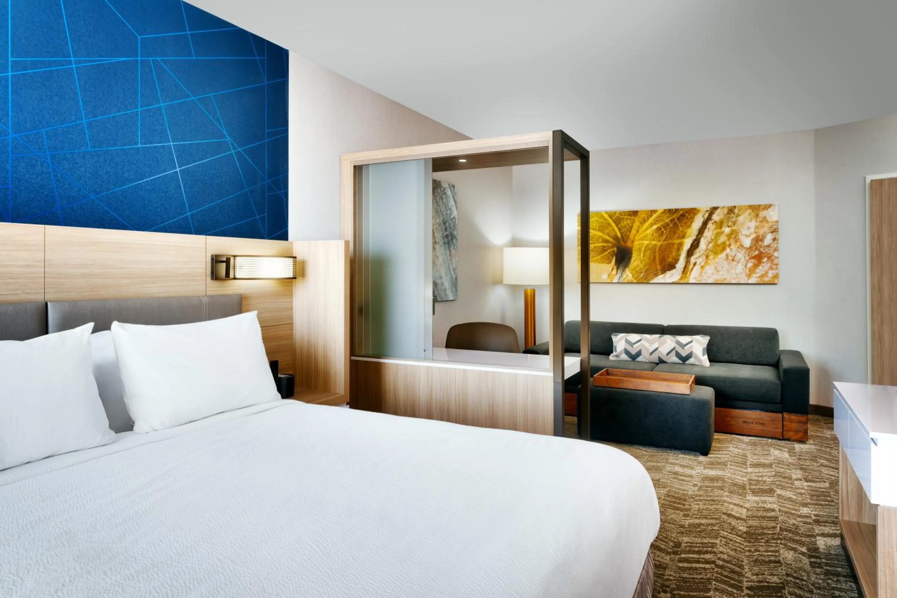 Bedroom, Bed in SpringHill Suites by Marriott Cottonwood
