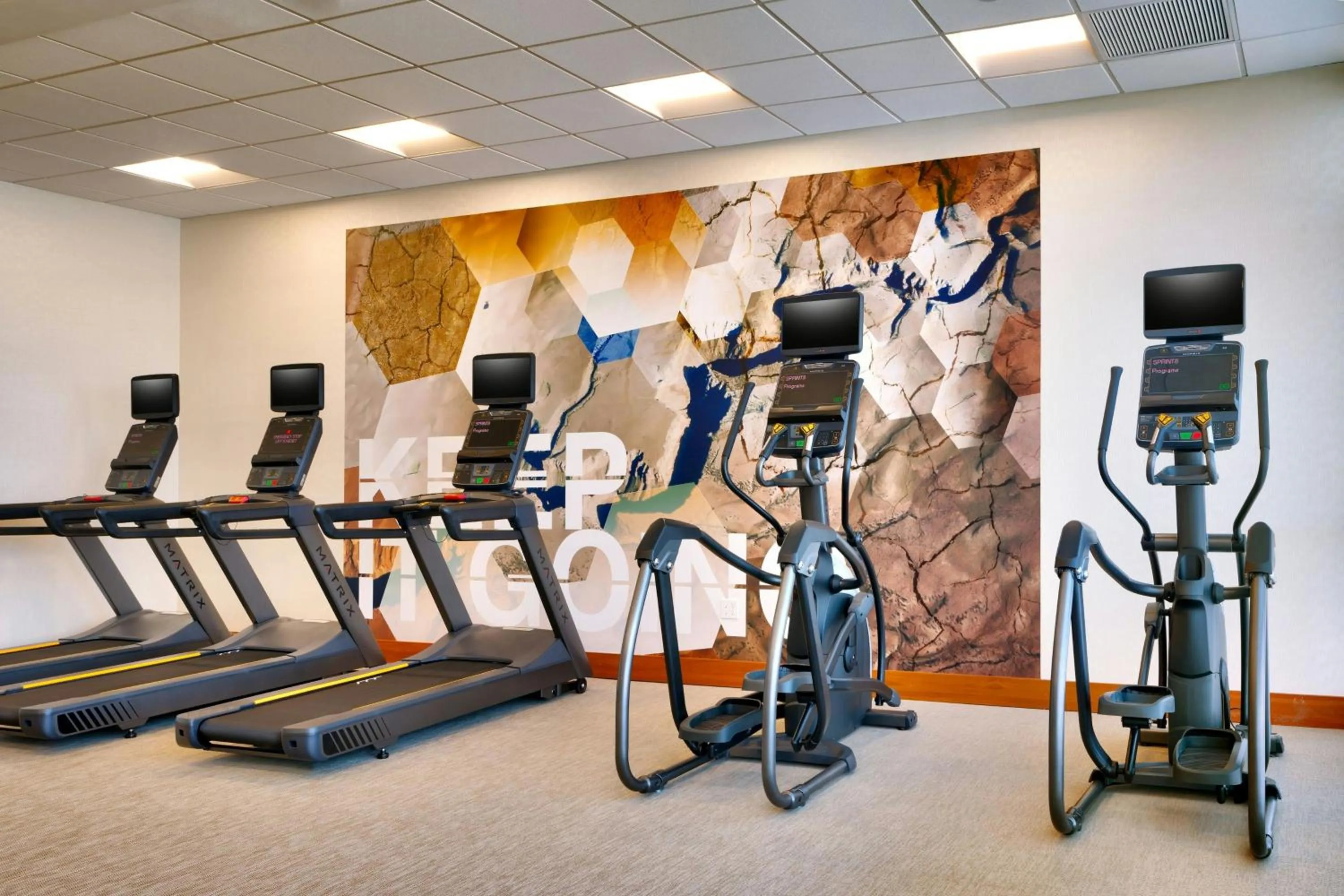 Fitness centre/facilities in SpringHill Suites by Marriott Cottonwood