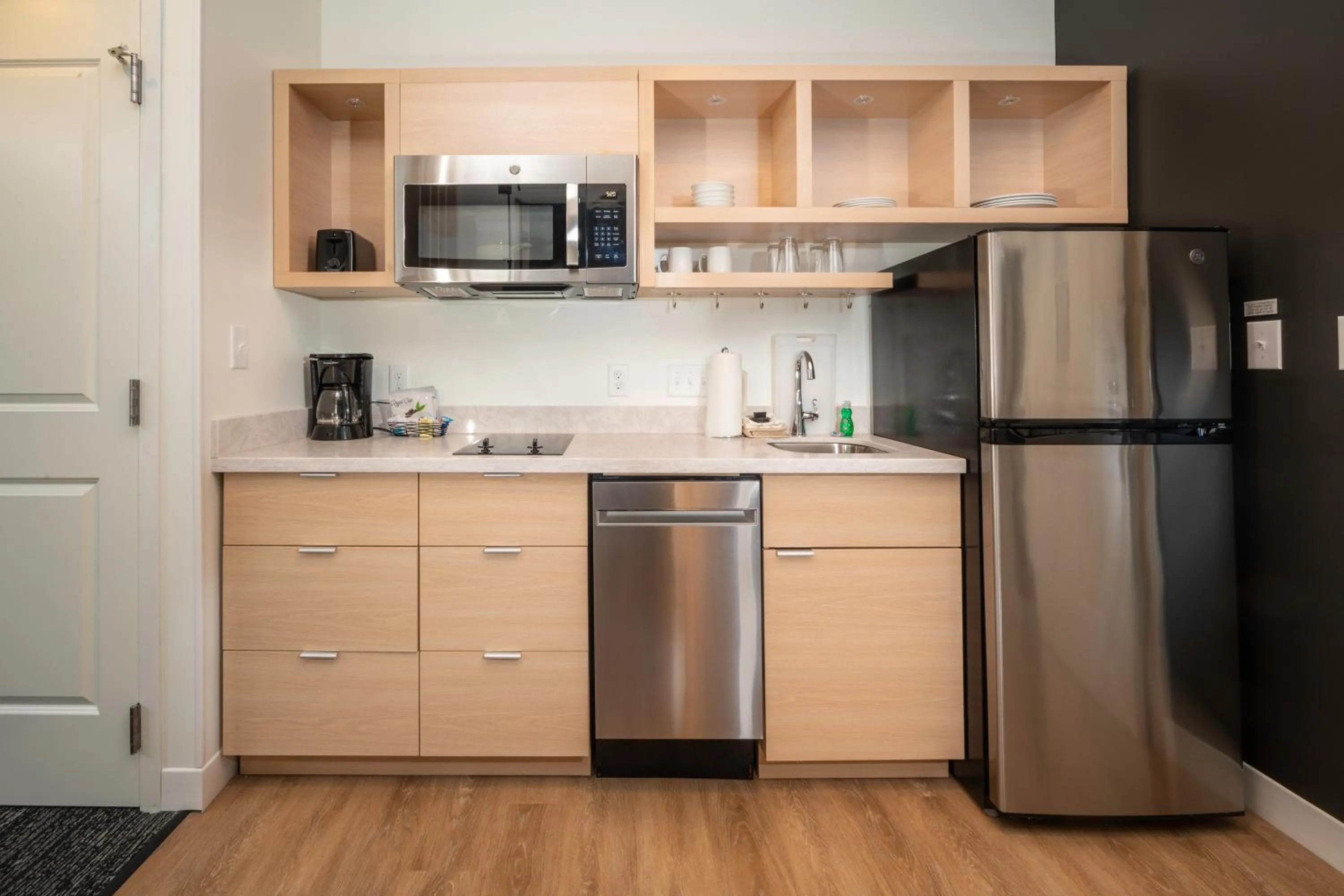 Kitchen or kitchenette in TownePlace Suites by Marriott Louisville Downtown