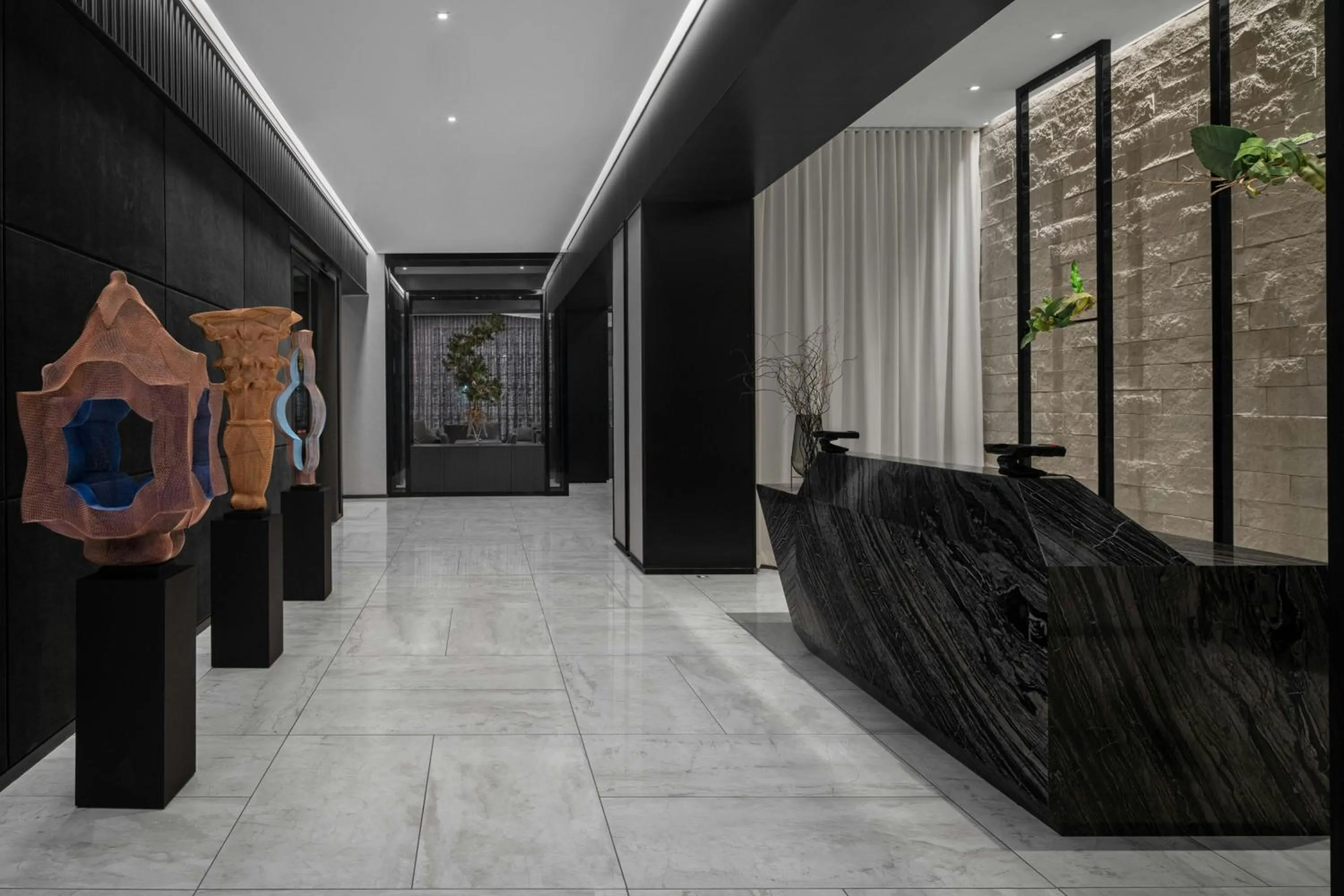 Lobby or reception in AC Hotel by Marriott Washington DC Capitol Hill Navy Yard