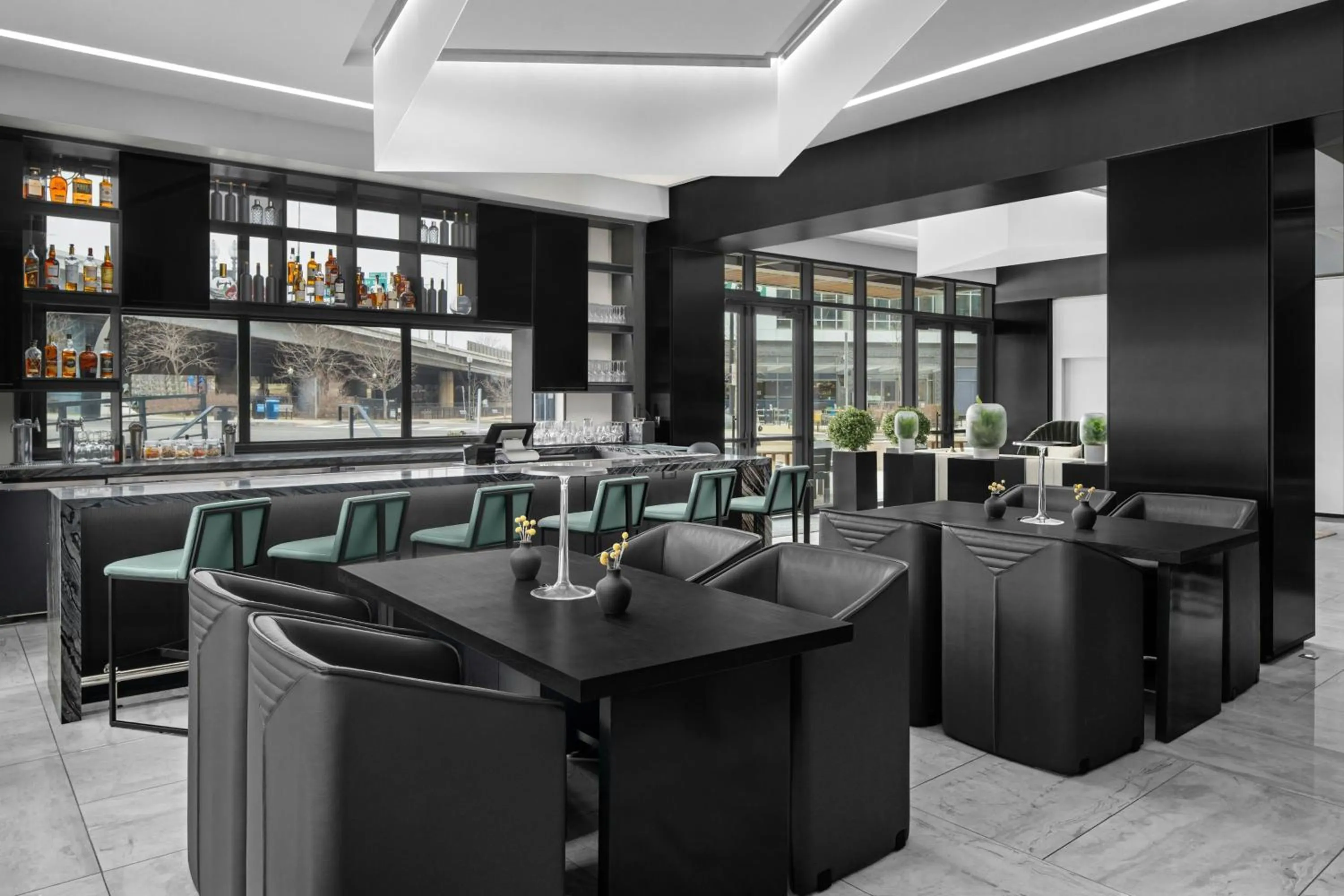 Lounge or bar in AC Hotel by Marriott Washington DC Capitol Hill Navy Yard