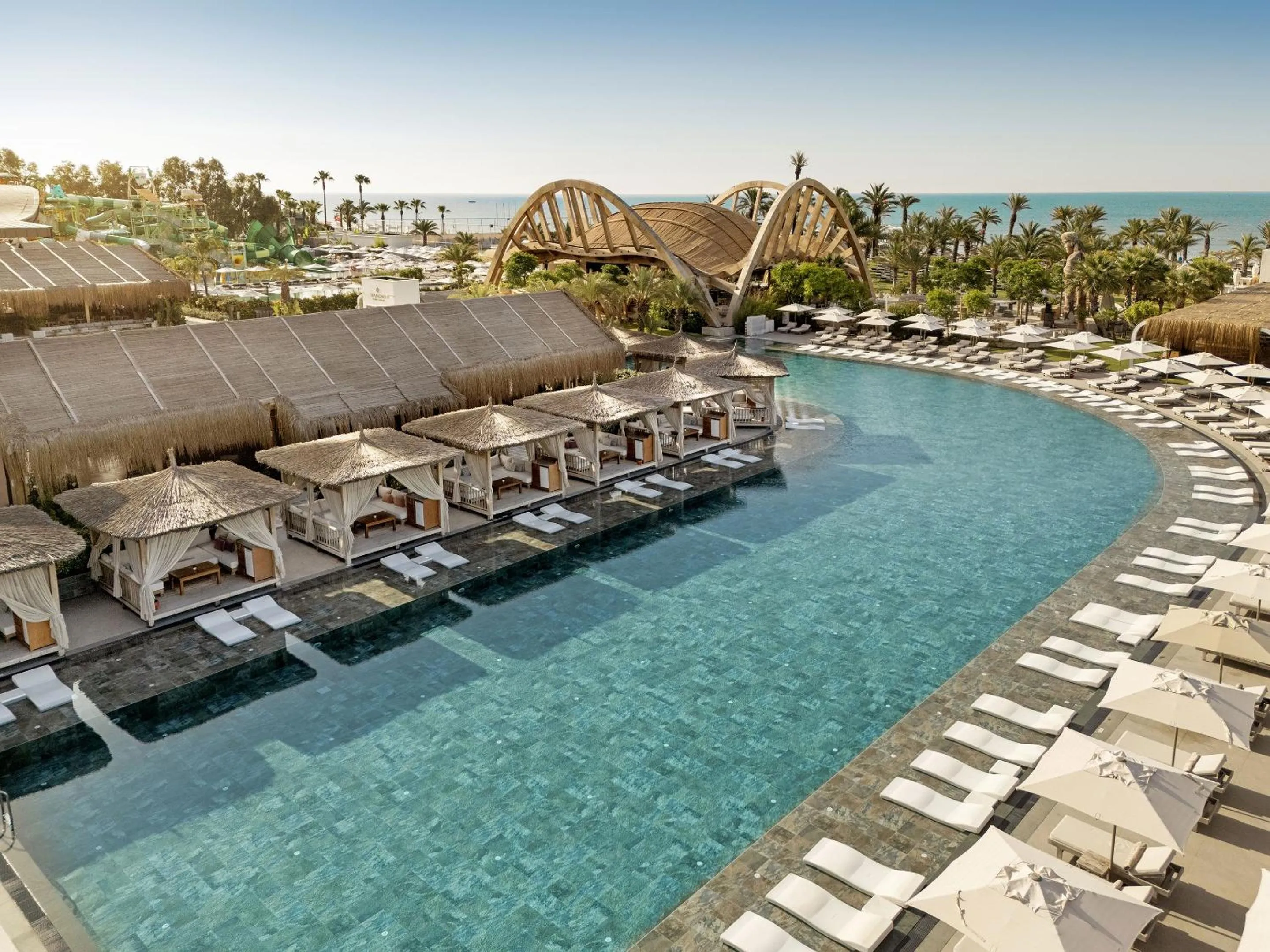 Pool view in Cullinan Belek