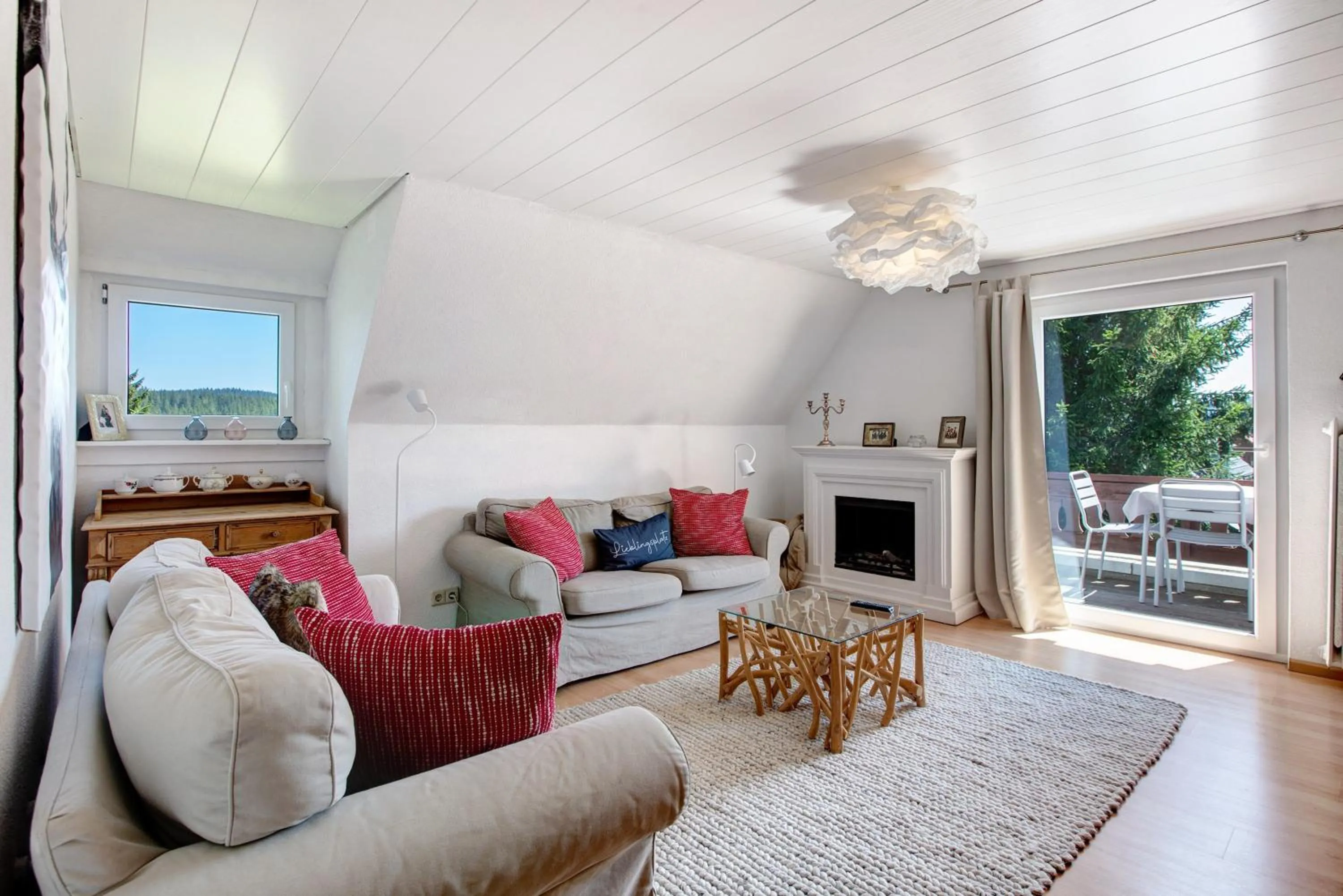 Two-Bedroom Deluxe Apartment with Garden View in Haslehaus